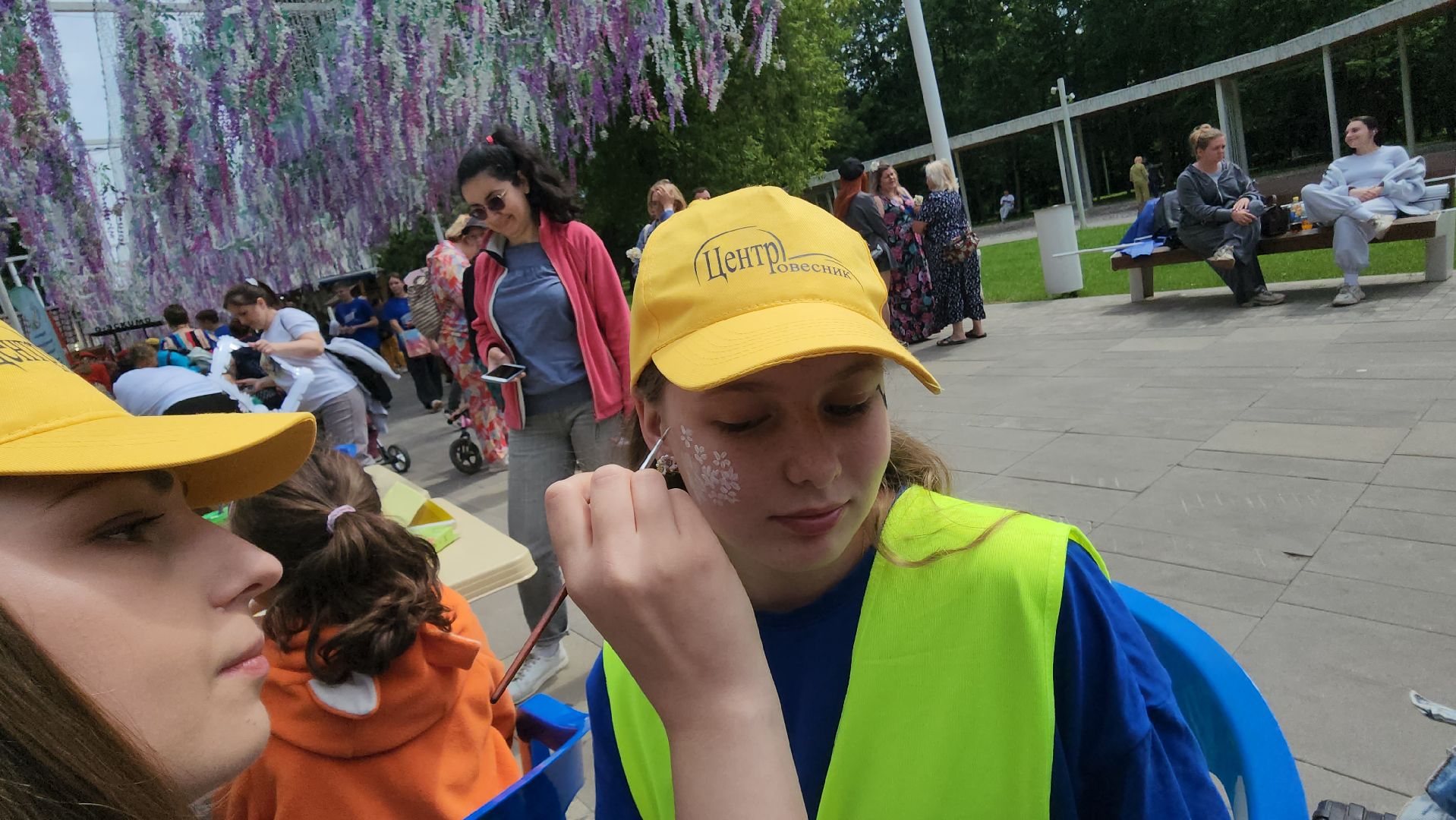 Истра, Аквагрим, Парк, день семьи,