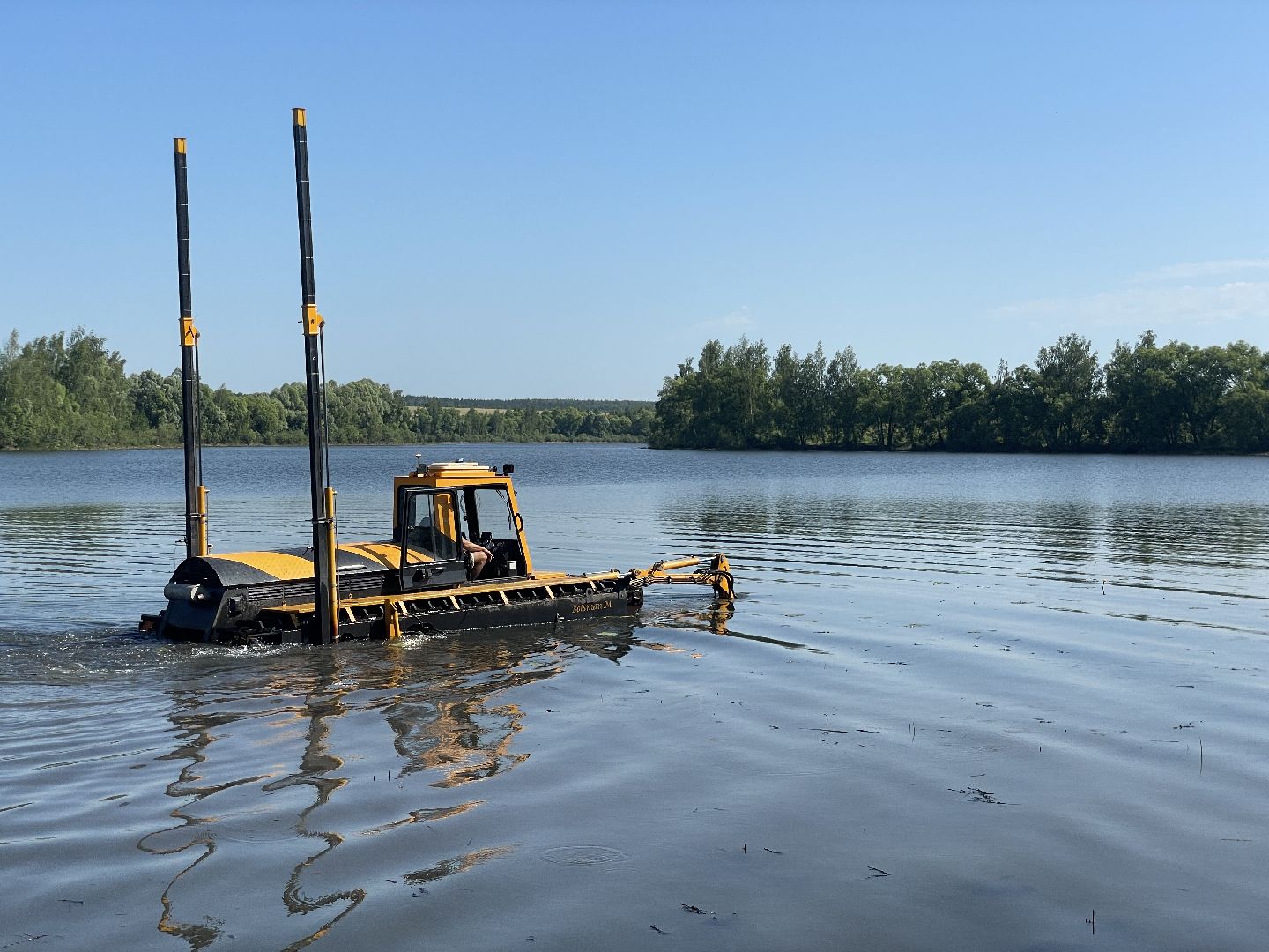 зарайск , очистка водоема, 100 прудов и озер, экология,