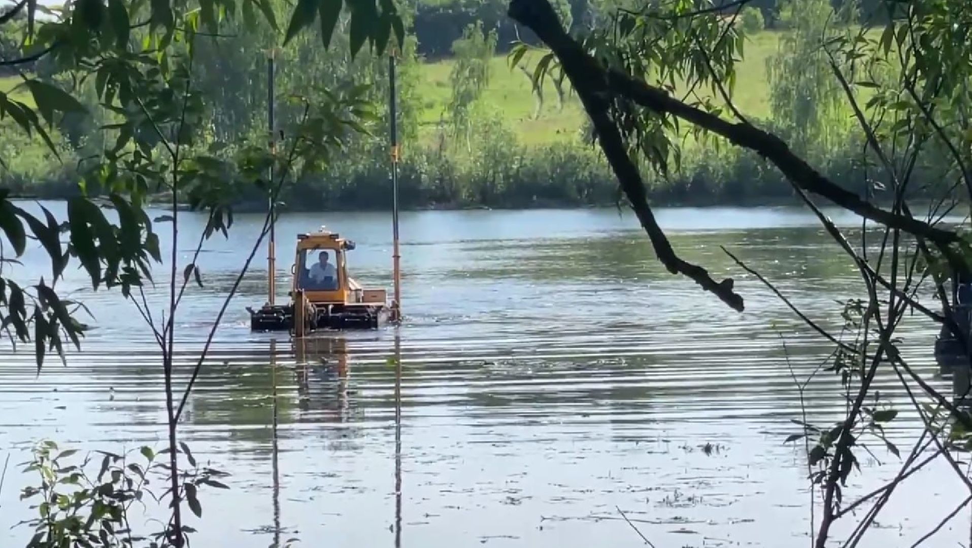 зарайск , очистка водоема, 100 прудов и озер, экология,