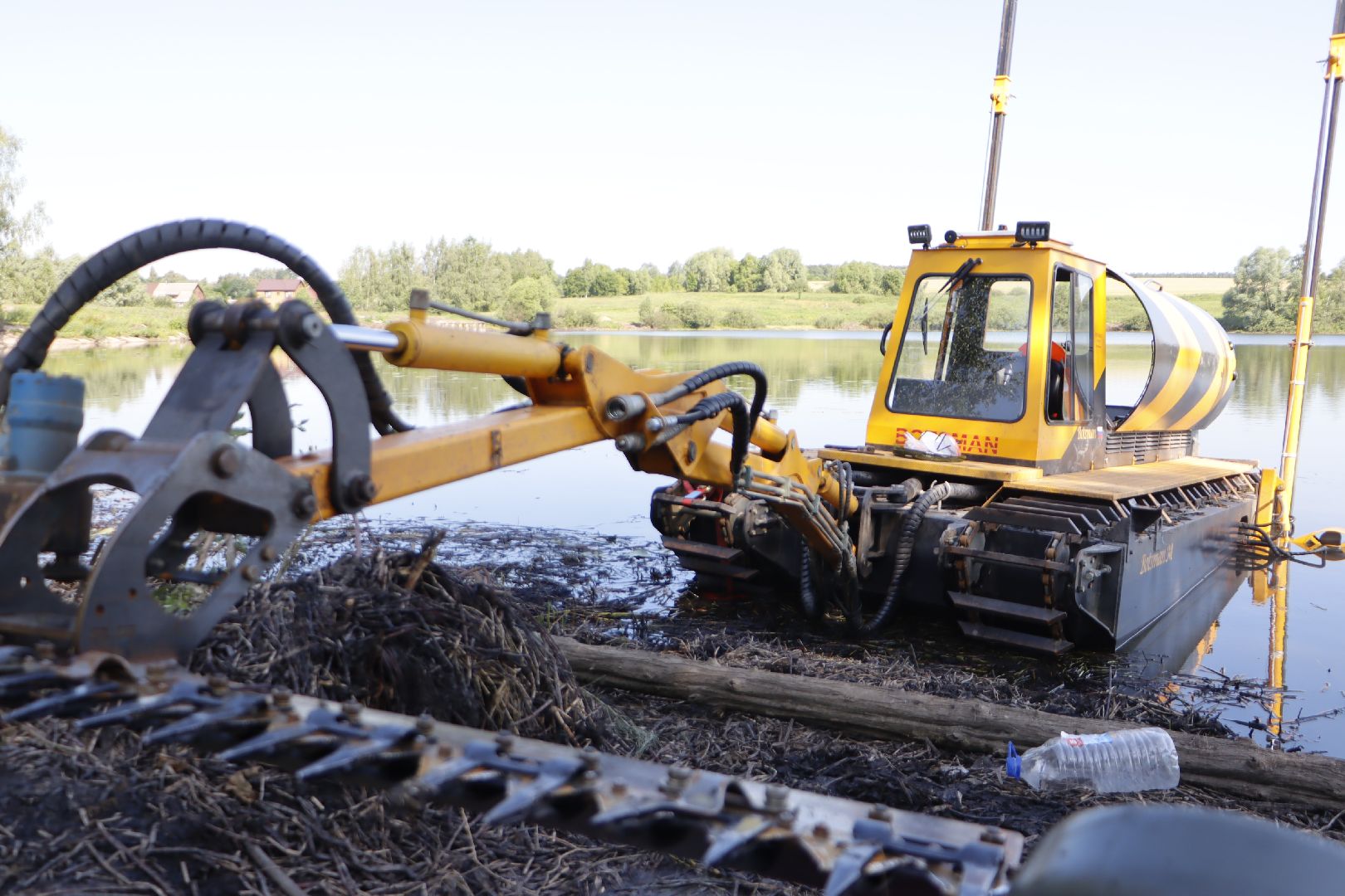 зарайск , очистка водоема, 100 прудов и озер, экология,