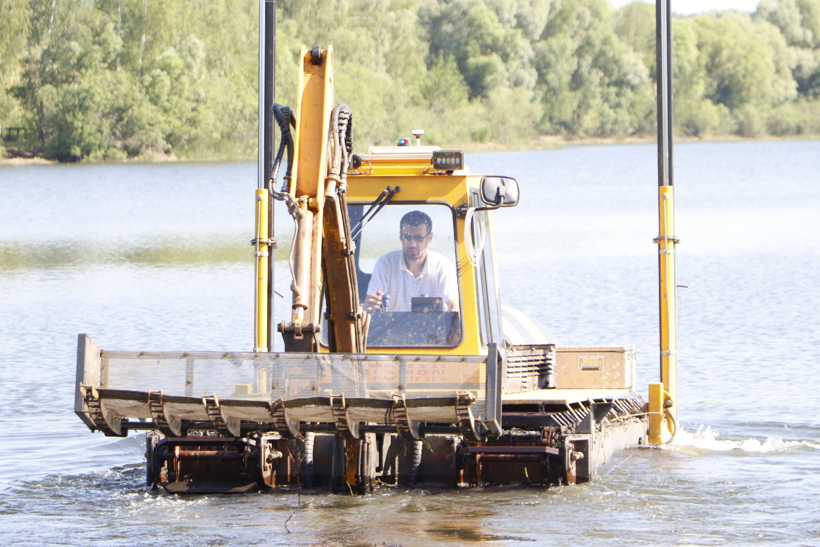 зарайск , очистка водоема, 100 прудов и озер, экология,