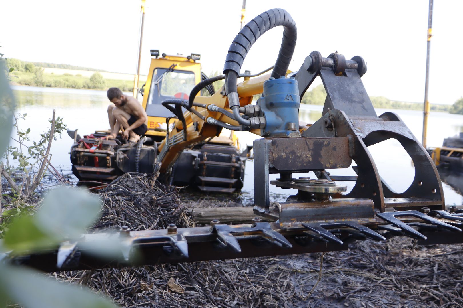 зарайск , очистка водоема, 100 прудов и озер, экология,