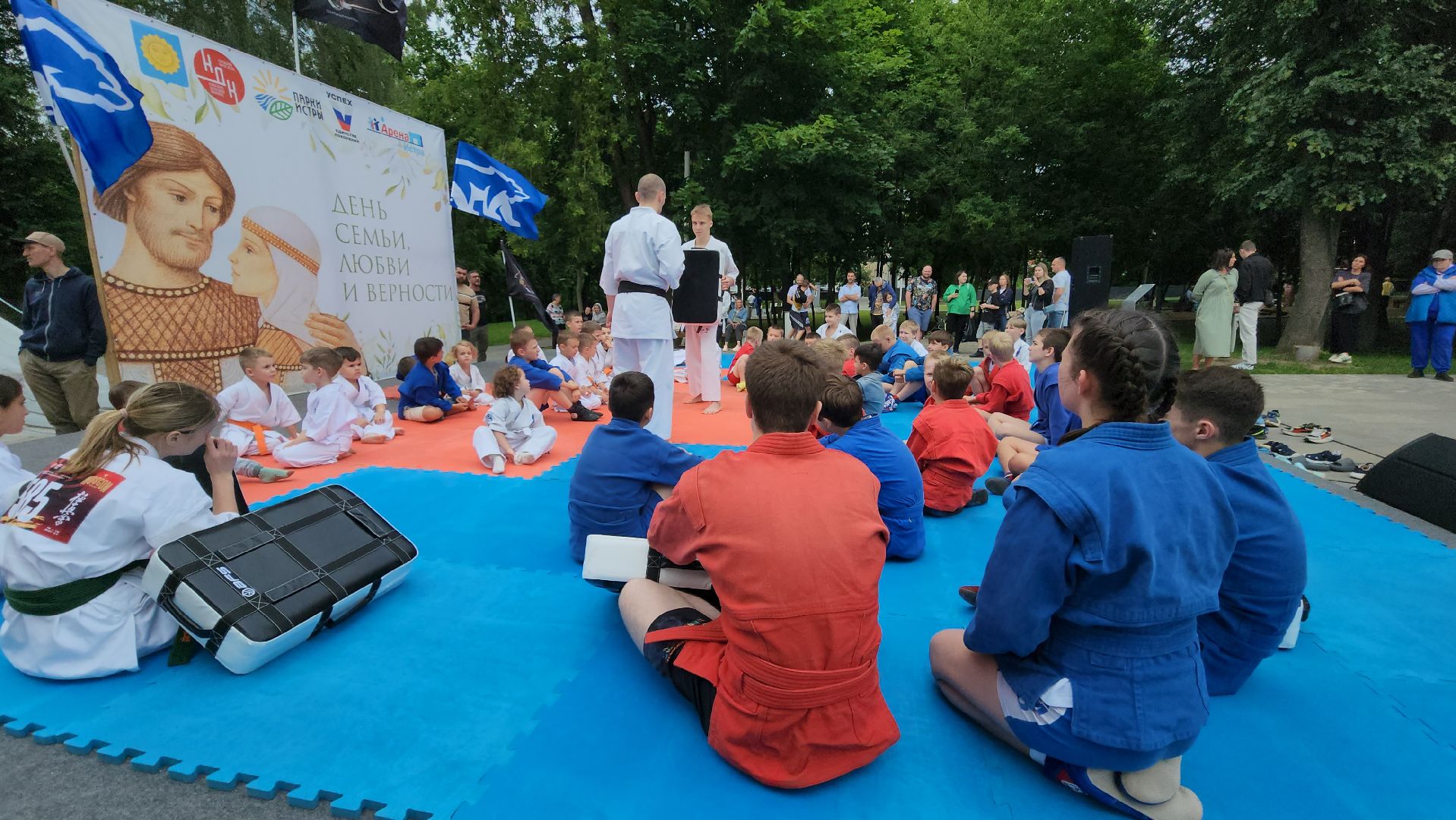 Истра, Спорт, Единоборства, день семьи любви и верности, Парк,