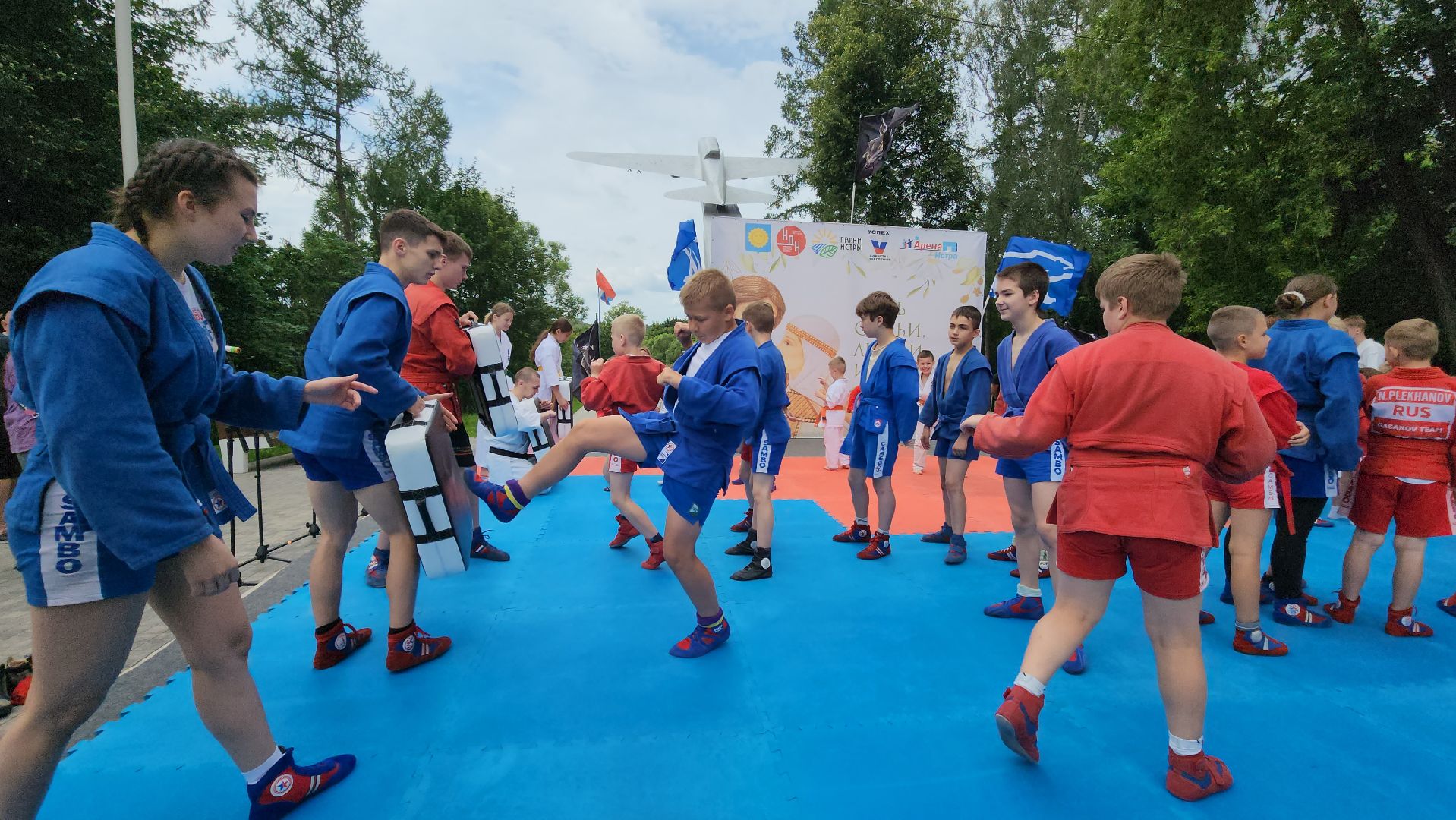 Истра, Спорт, Единоборства, день семьи любви и верности, Парк,