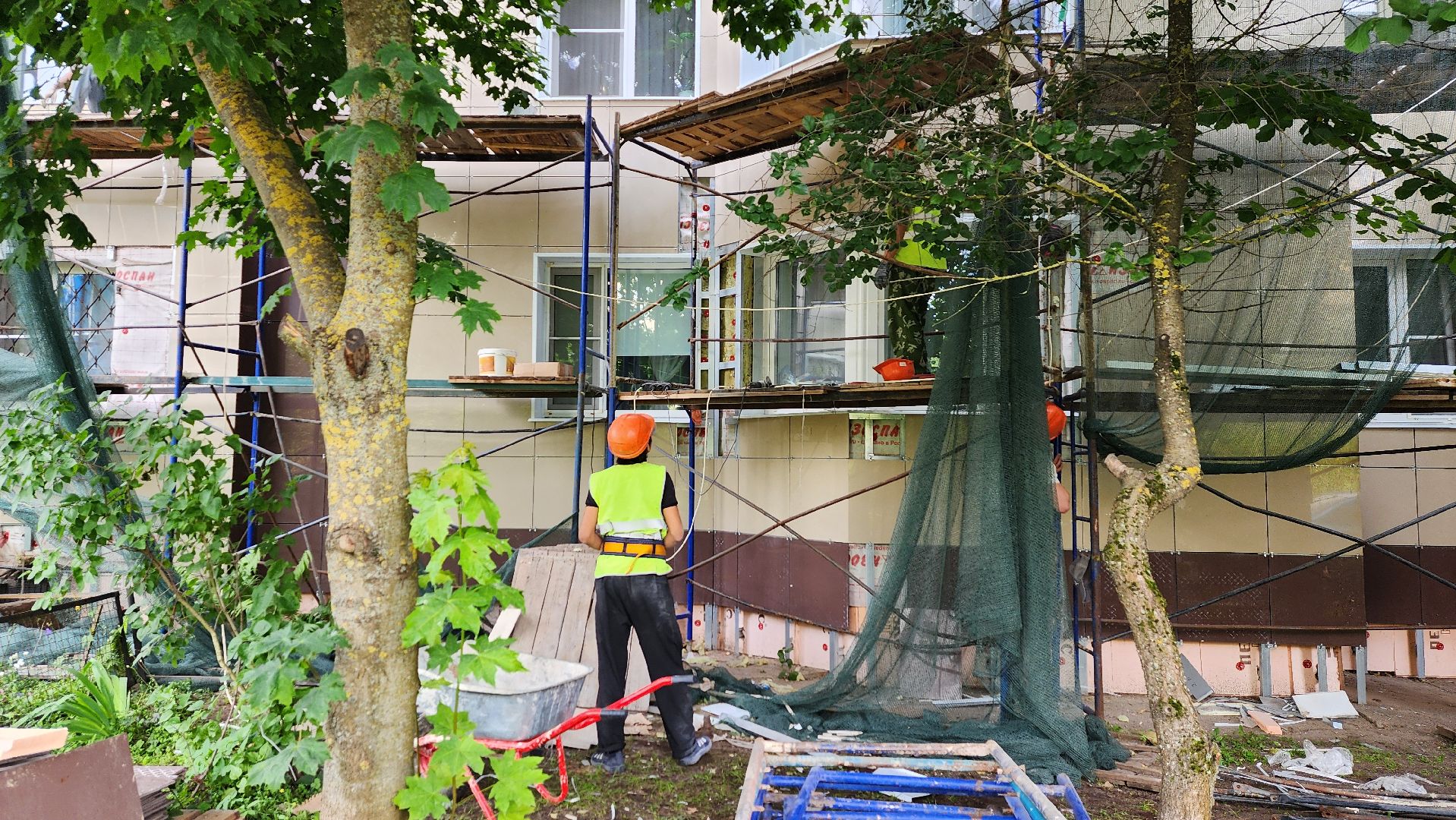 солнечногорск, жкх, капремонт фасада, улица красная,