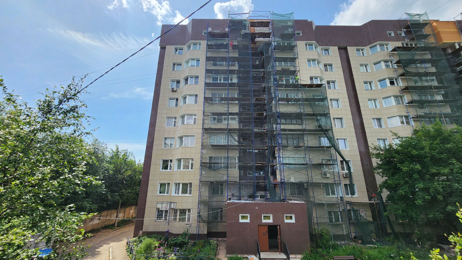 солнечногорск, жкх, капремонт фасада, улица красная,