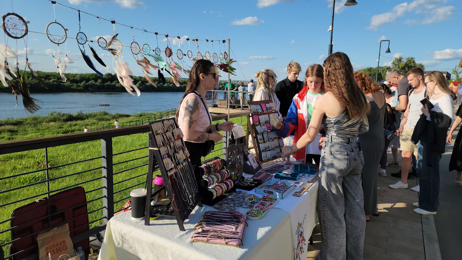 кашира, праздник, фестиваль, серебристые облака, набережная, мастер-класс, ярмарка,