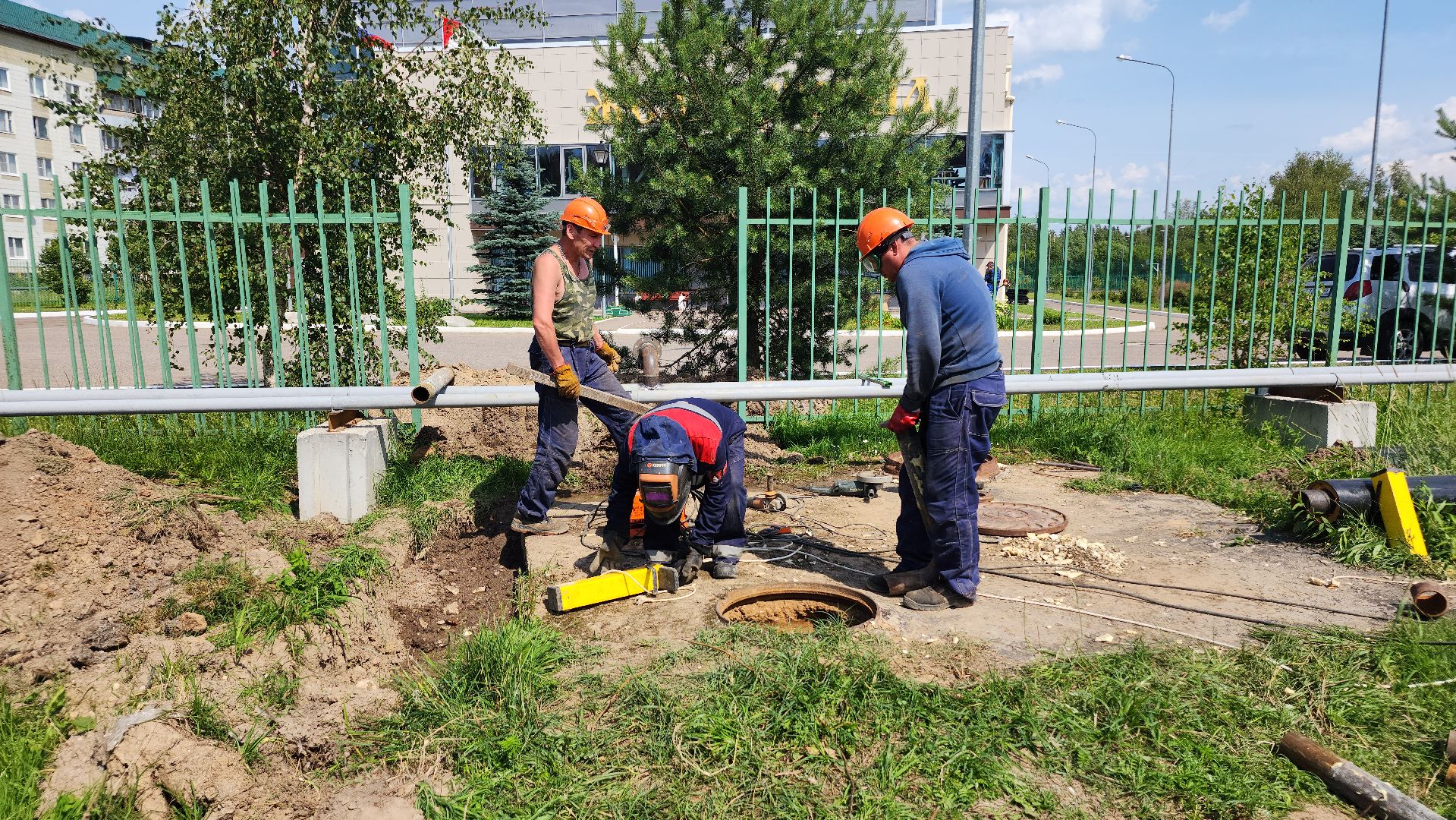 ремонт теплосетей, волоколамск,