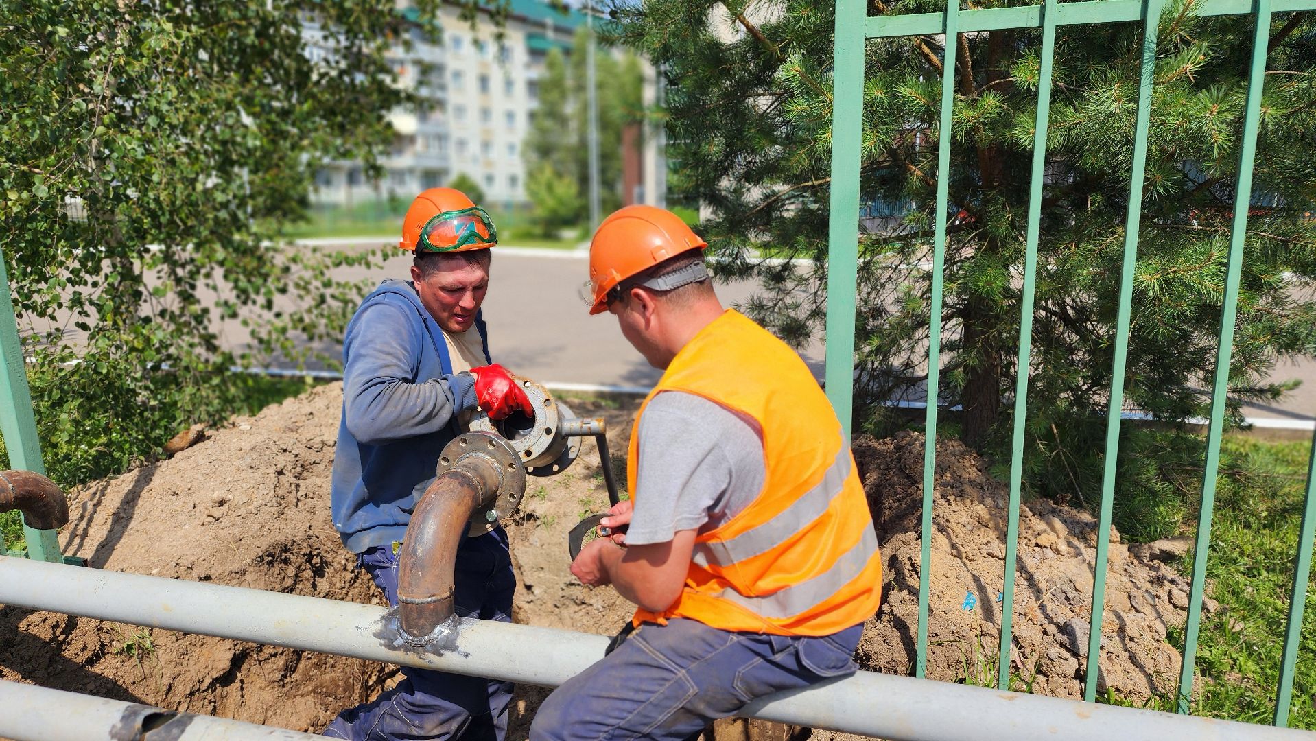 ремонт теплосетей, волоколамск,