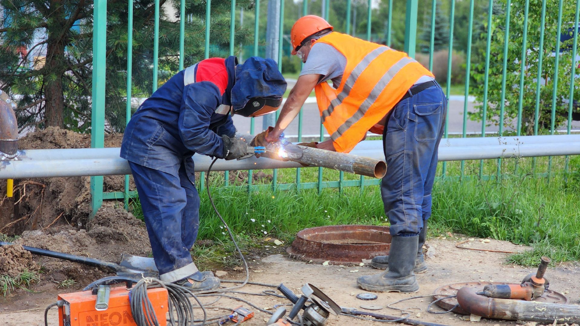 ремонт теплосетей, волоколамск,