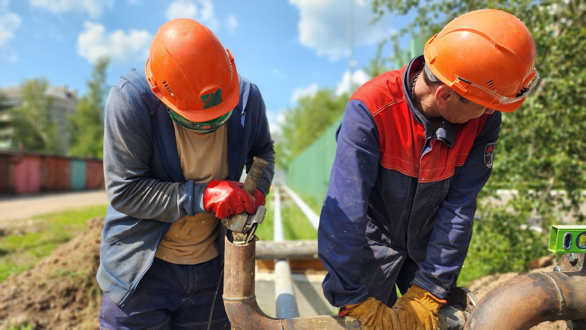 ремонт теплосетей, волоколамск,