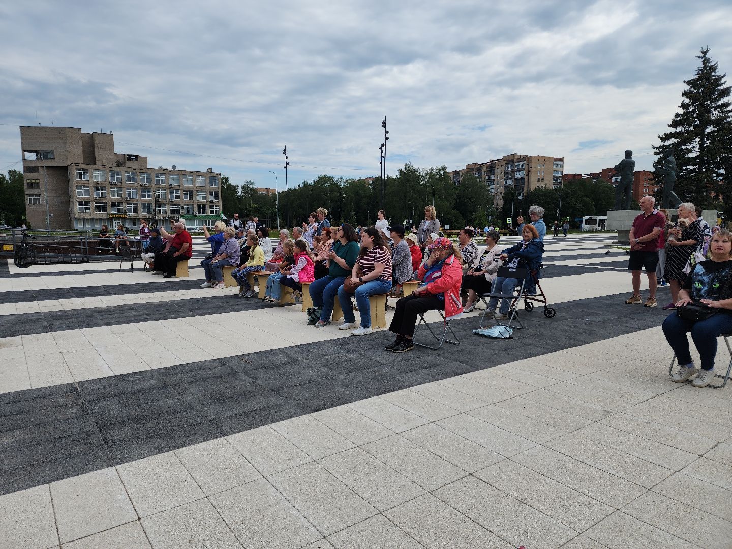 Черноголовка, Концерт,  день семьи любви и верности,