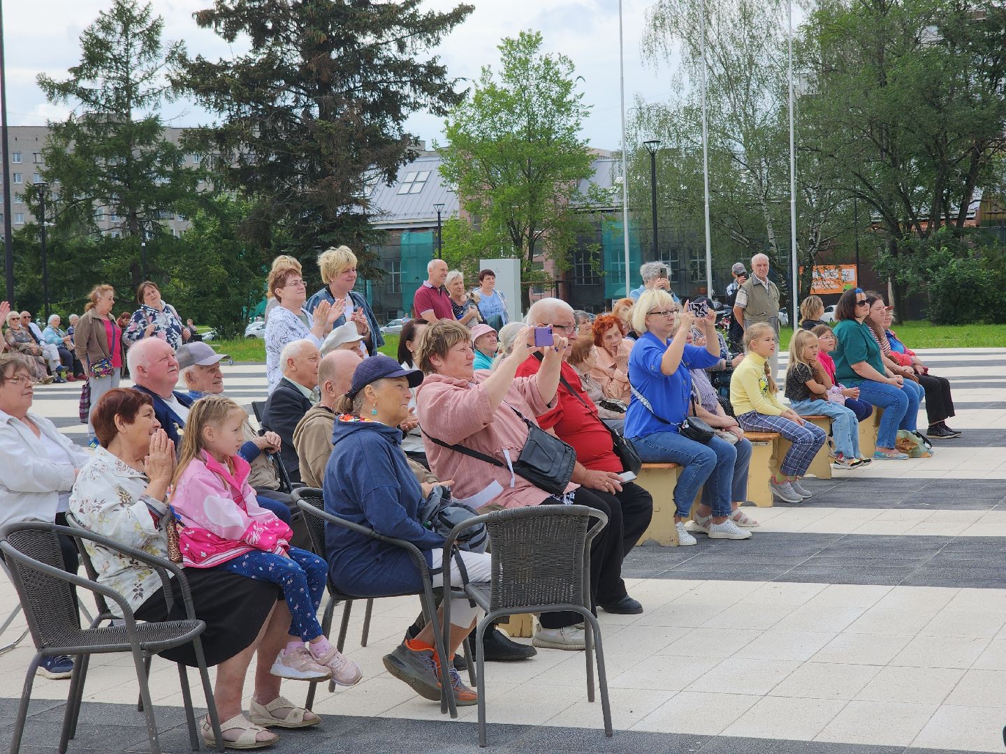 Черноголовка, Концерт,  день семьи любви и верности,