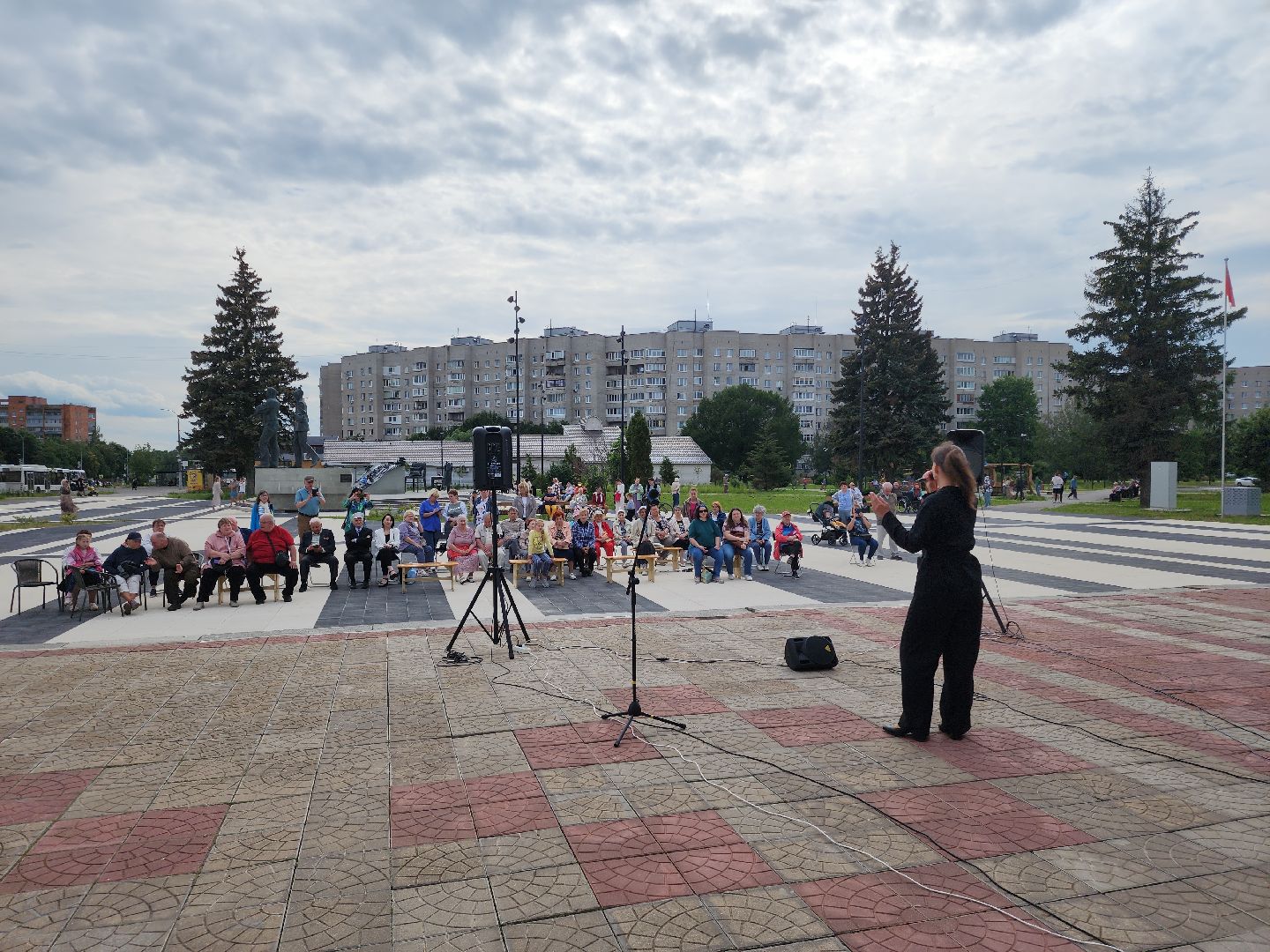 Черноголовка, Концерт,  день семьи любви и верности,