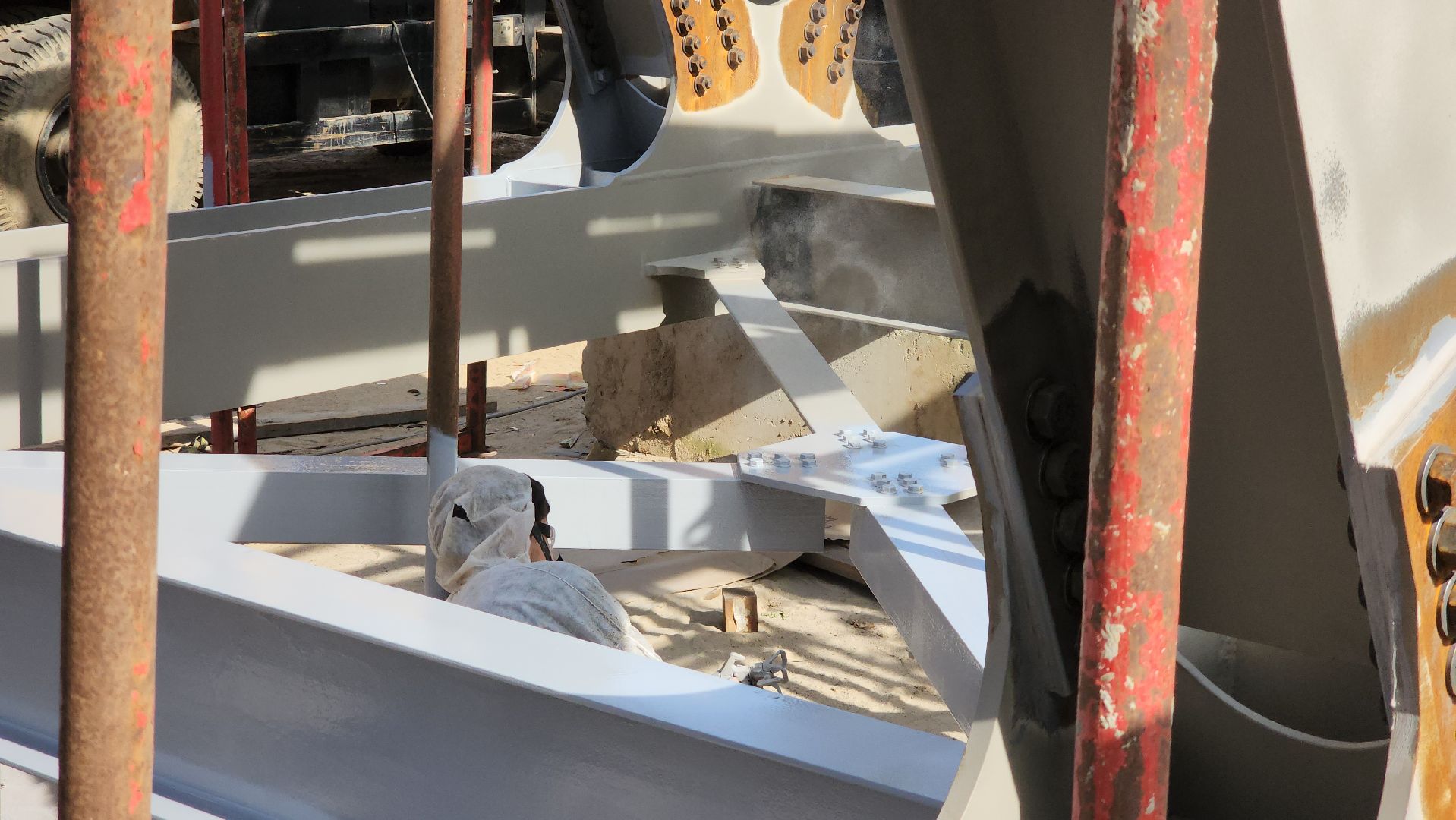 Эмаль, Покраска , надземный переход, Лобня,