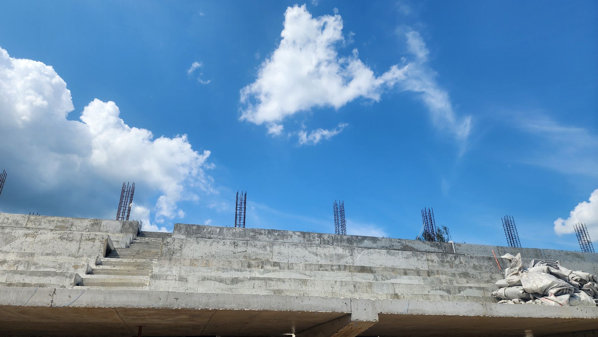 Луховицы #Строительство #СтадионСпартак ,