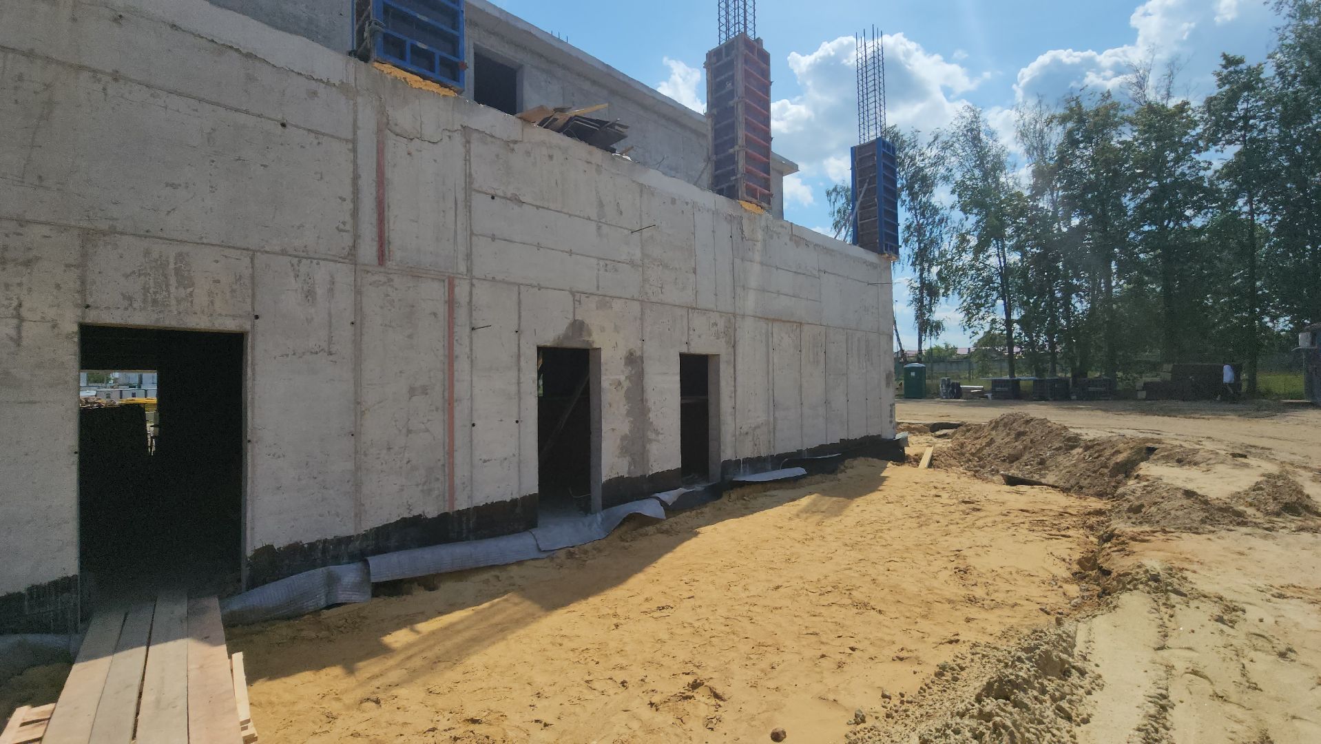 Луховицы #Строительство #СтадионСпартак ,