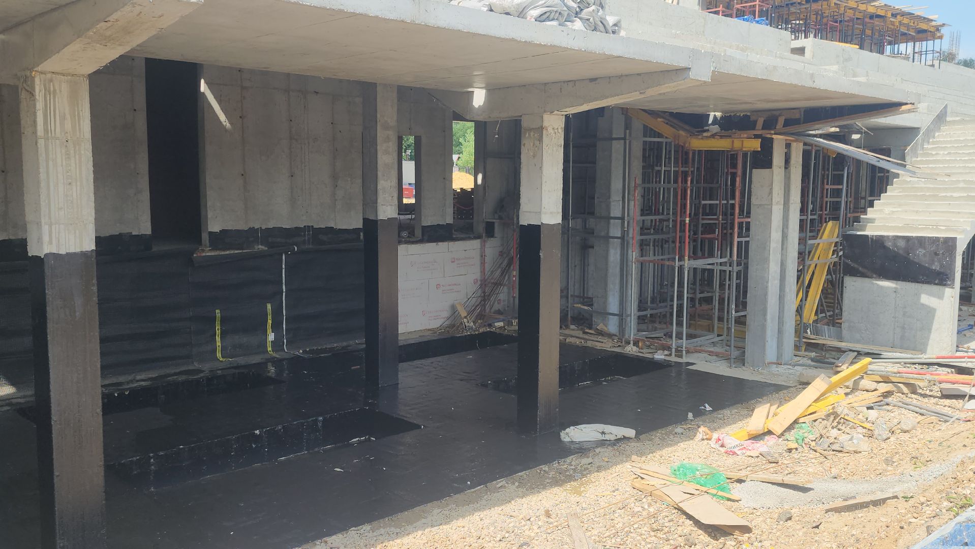 Луховицы #Строительство #СтадионСпартак ,