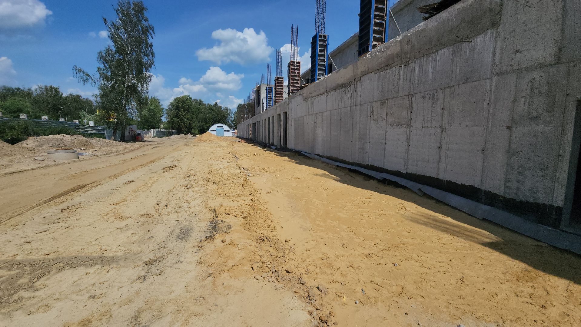 Луховицы #Строительство #СтадионСпартак ,