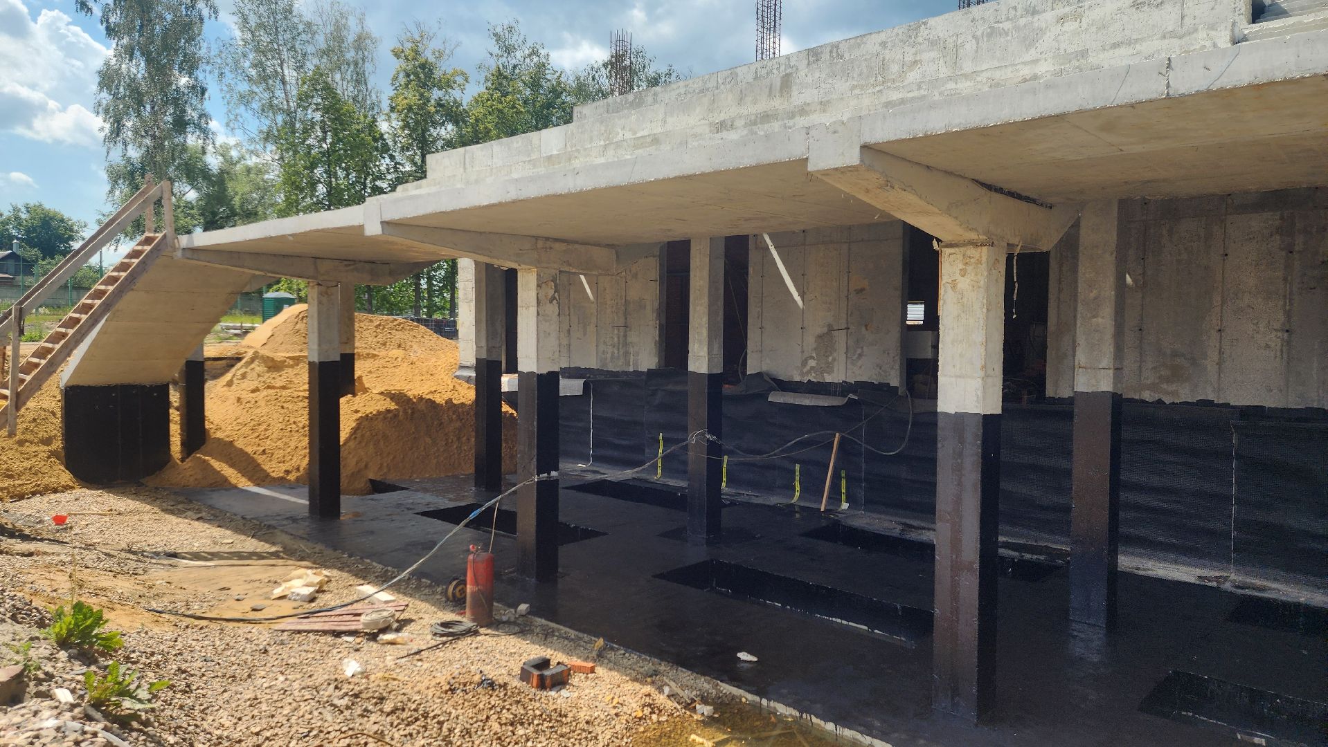 Луховицы #Строительство #СтадионСпартак ,