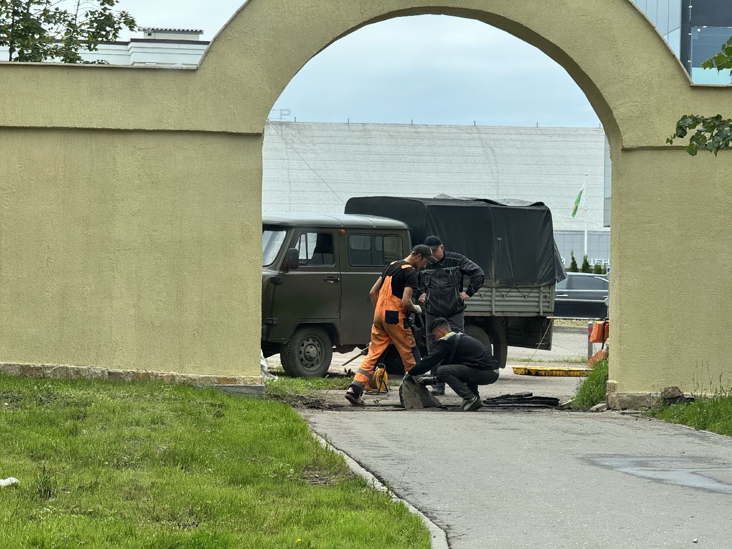 шаховская, ремонт дороги, ямочный ремон,