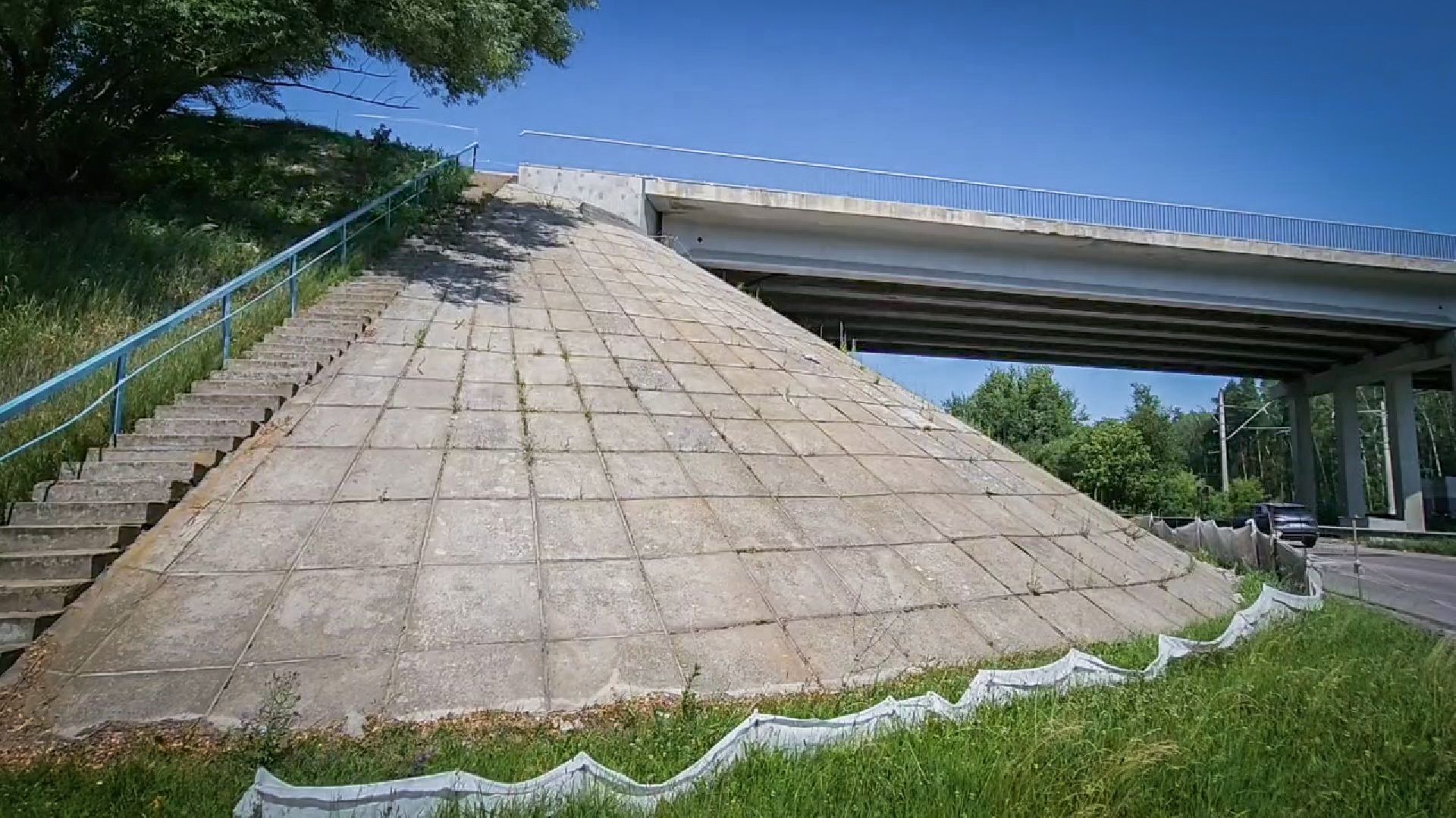 воскресенск, ремонт путепровода в воскресенске, ремонт моста на трассе А-108 ,