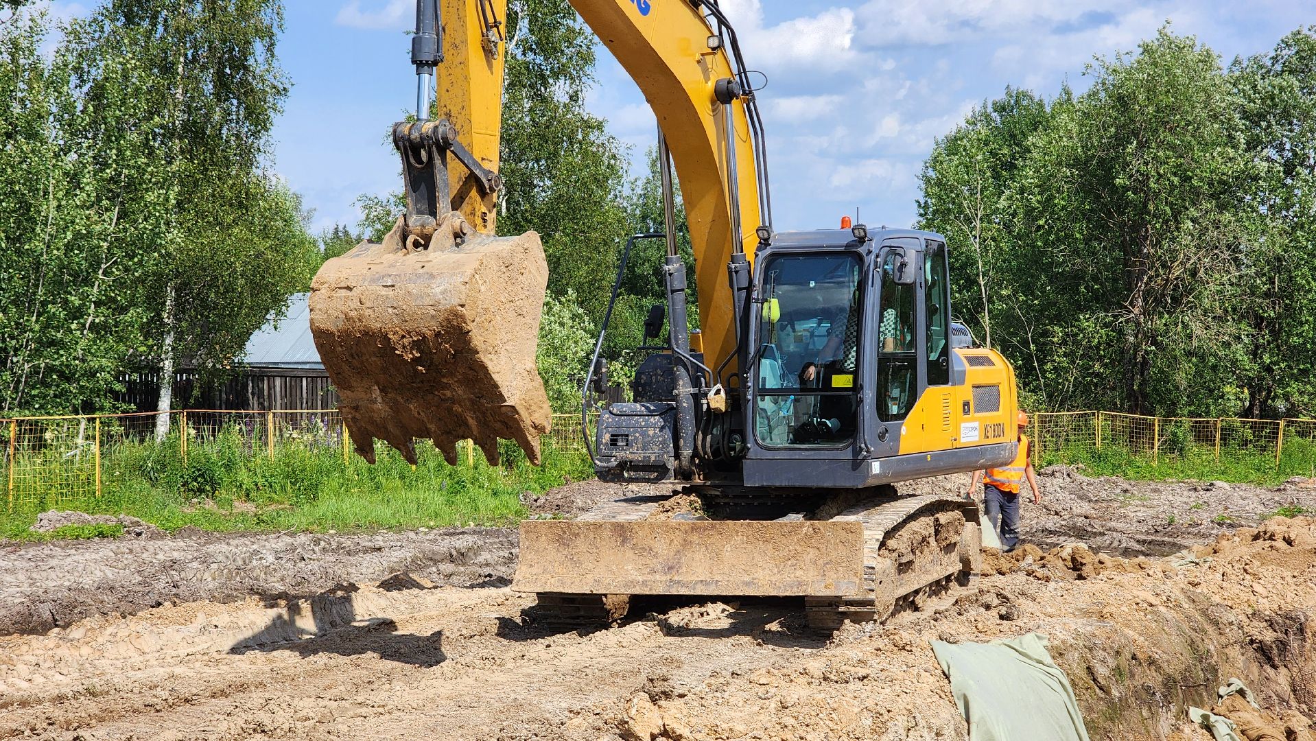 строительство, новая котельная в сычеве, волоколамский округ,