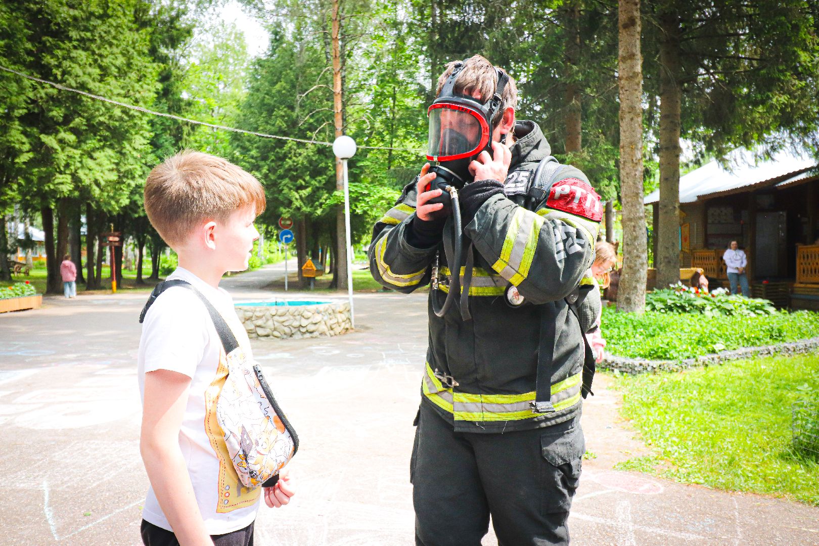 клин, дети, пожарные, образование,