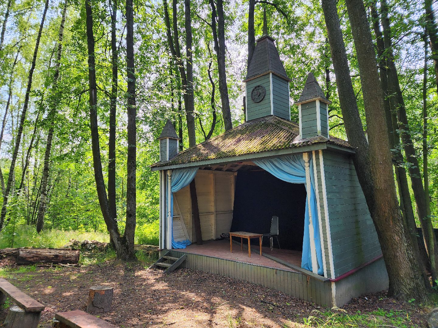 пушкино, Активные жители, благоустройство, Сквер Маяковского,