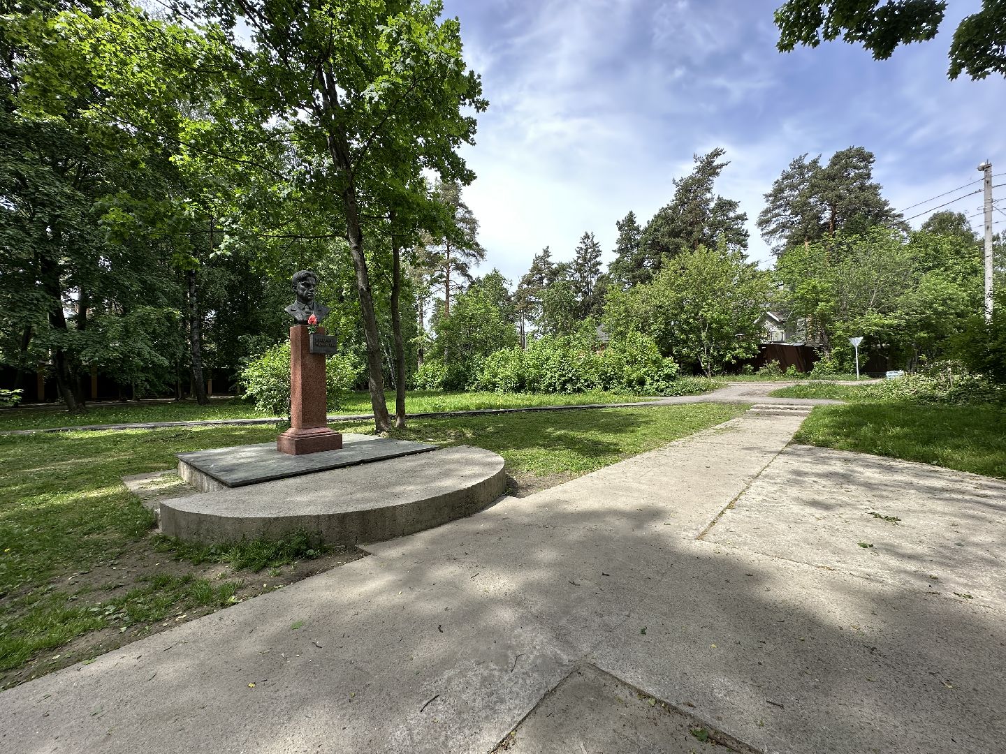 пушкино, Активные жители, благоустройство, Сквер Маяковского,