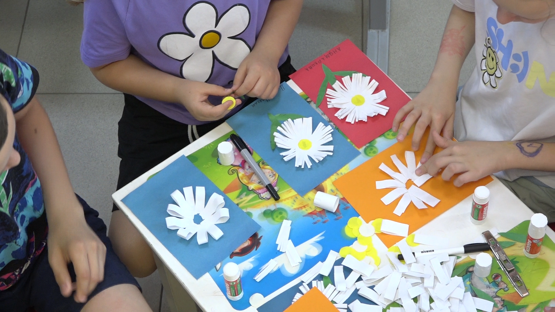 мфц власиха, день семьи любви и верности, власиха день семьи,  мастер класс ромашка,