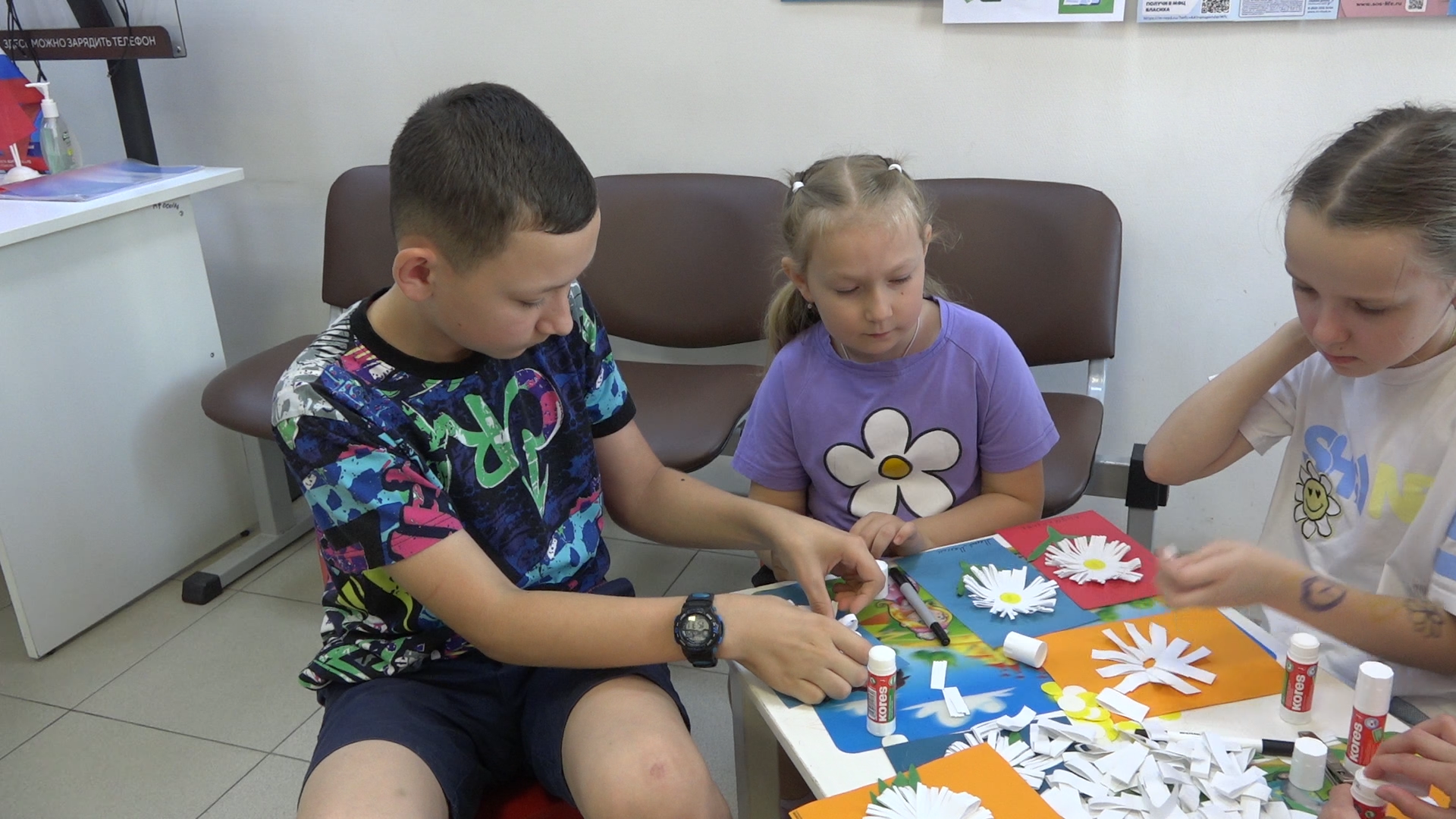 мфц власиха, день семьи любви и верности, власиха день семьи,  мастер класс ромашка,