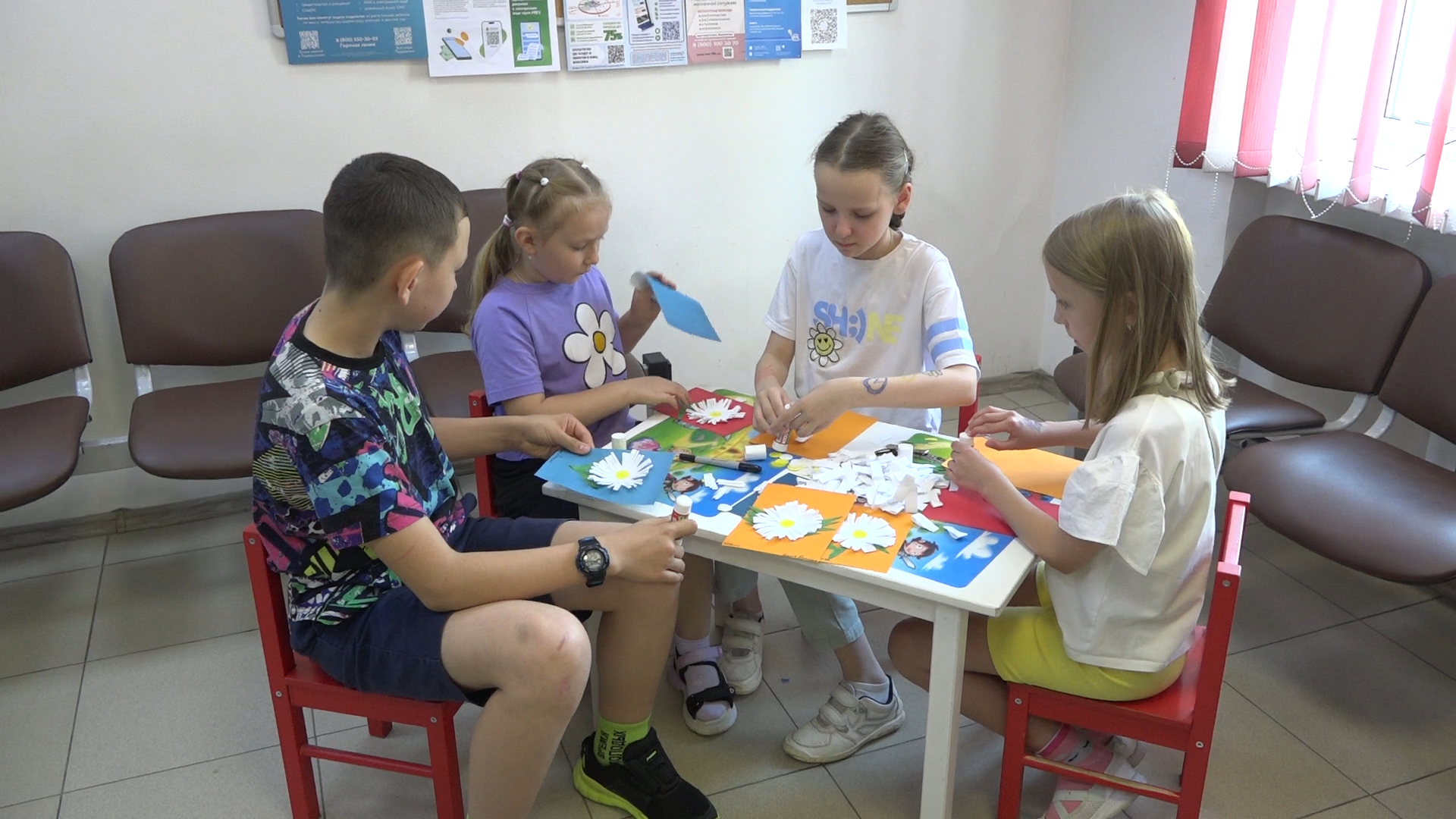 мфц власиха, день семьи любви и верности, власиха день семьи,  мастер класс ромашка,