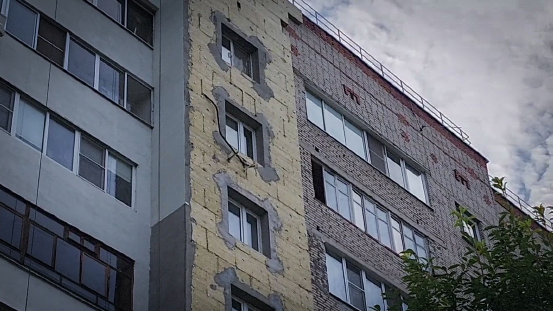 белоозерский, капремонт многоквартирного дома, ремонт фасада дома,фонд капитального ремонта мкд,