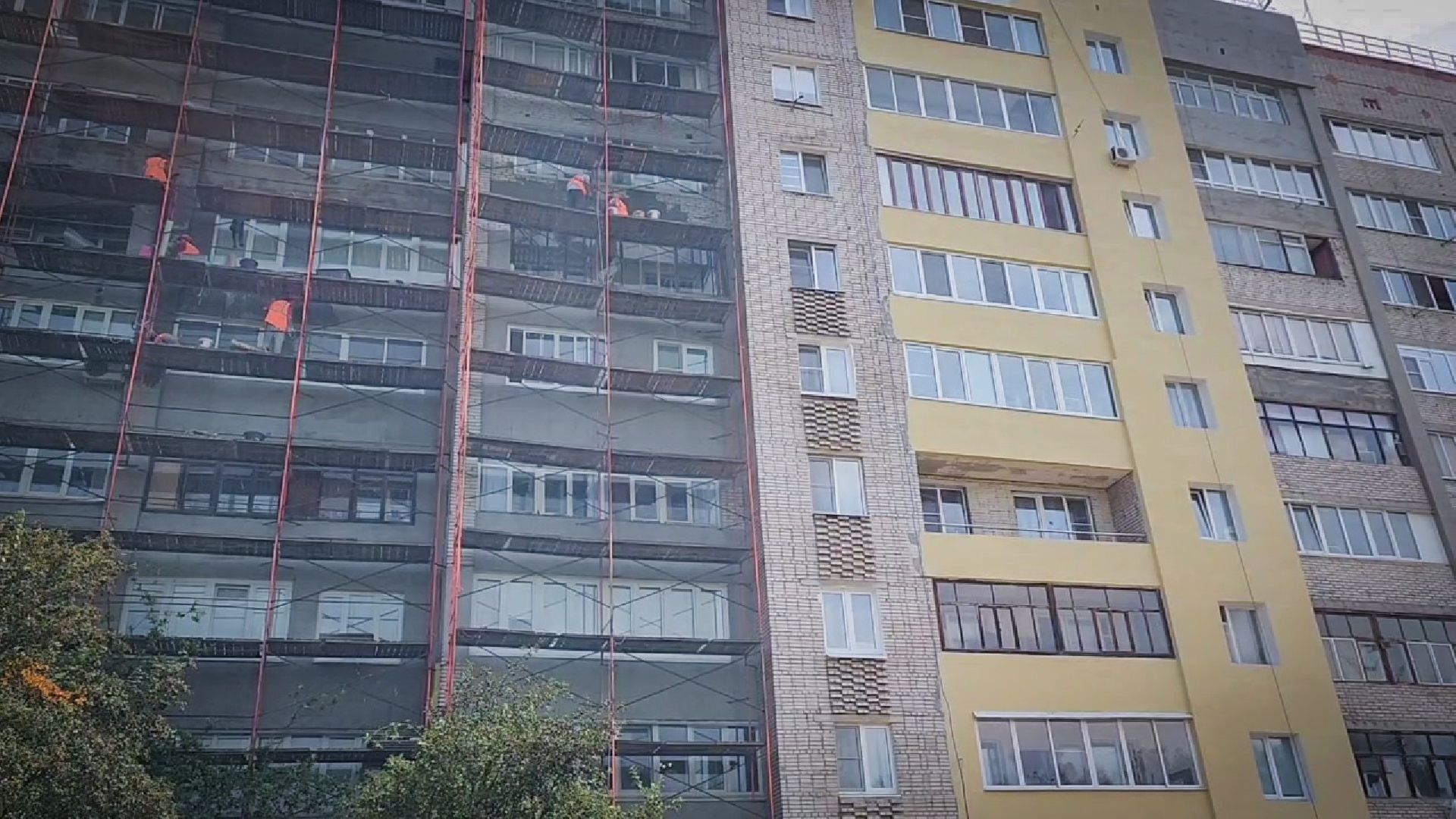 белоозерский, капремонт многоквартирного дома, ремонт фасада дома,фонд капитального ремонта мкд,