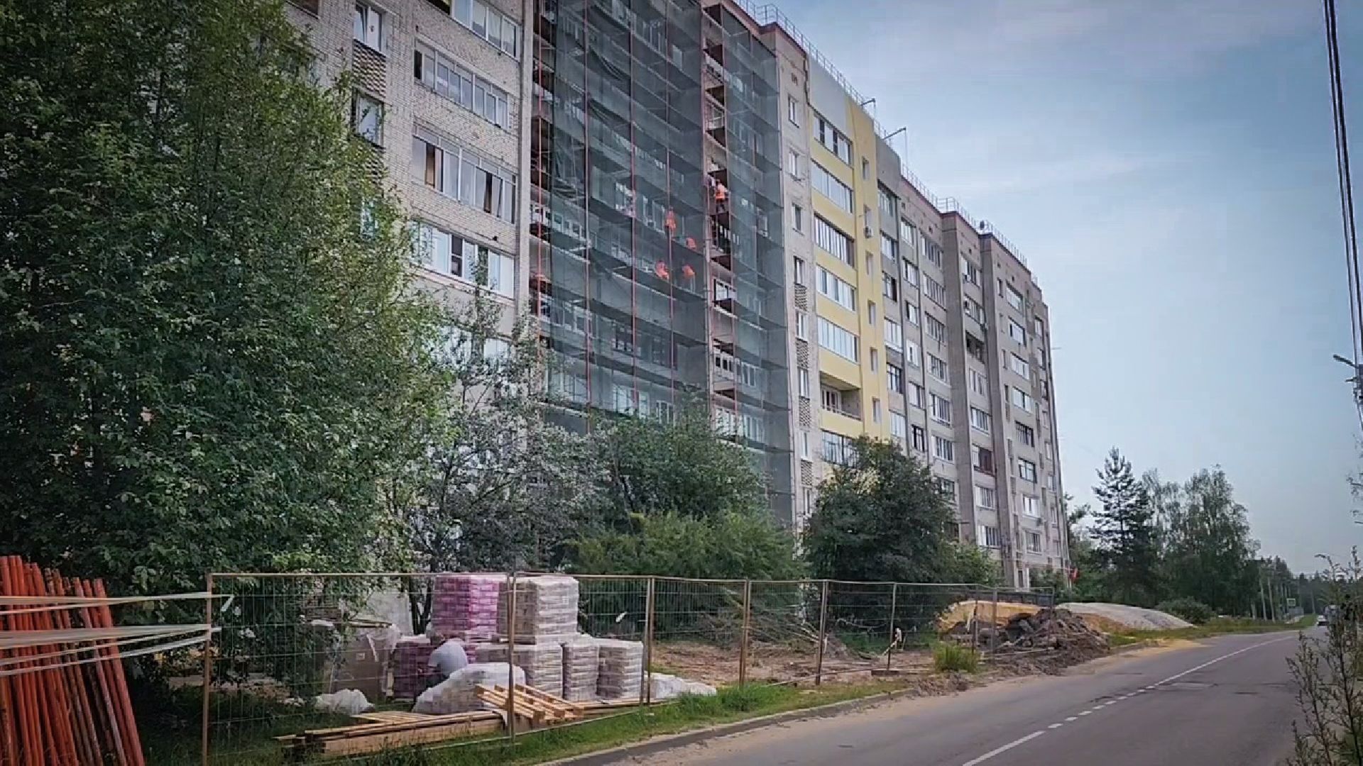 белоозерский, капремонт многоквартирного дома, ремонт фасада дома,фонд капитального ремонта мкд,