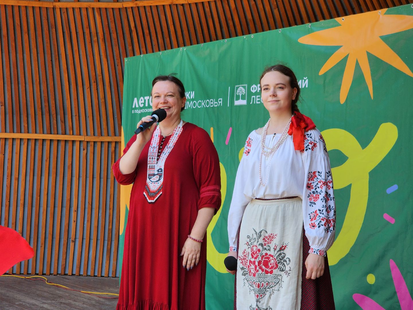 фрязино, день семьи любви и верности, концерт в парке, летний детский лагерь,
