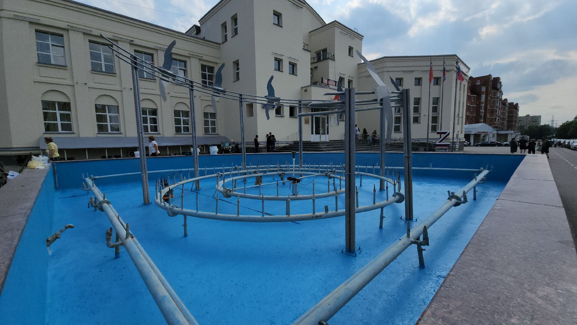 Гидроизоляция, Фонтан, Лобня, Благоустройство ,