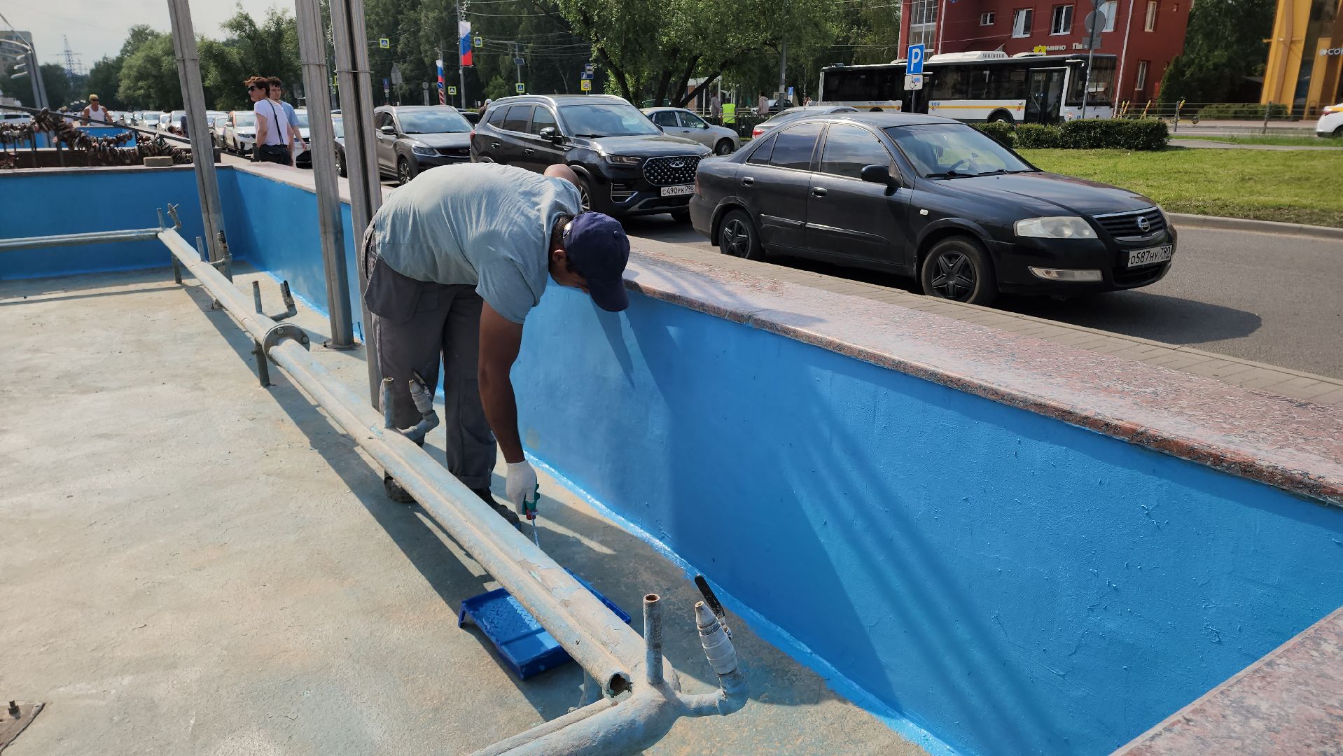 Гидроизоляция, Фонтан, Лобня, Благоустройство ,