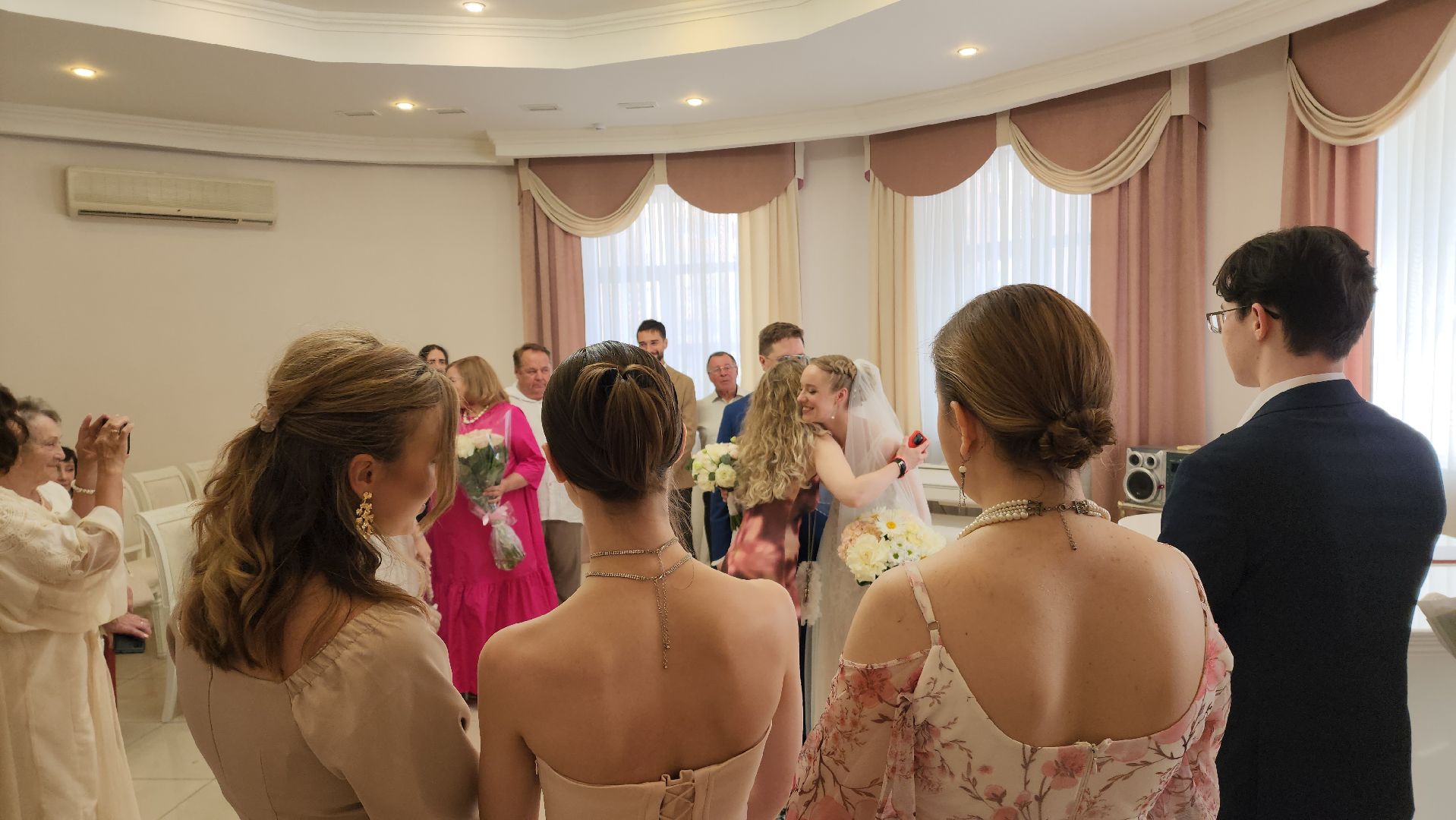 Свадьба , Регистрация брака, Лобня, день семьи любви и верности,