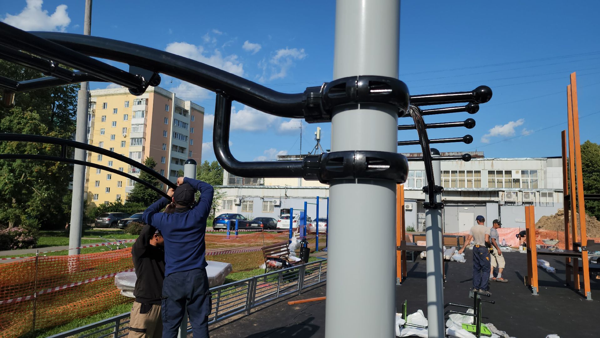 кашира, благоустройство, дети, детская площадка, спортивная площадка, губернаторская программа,