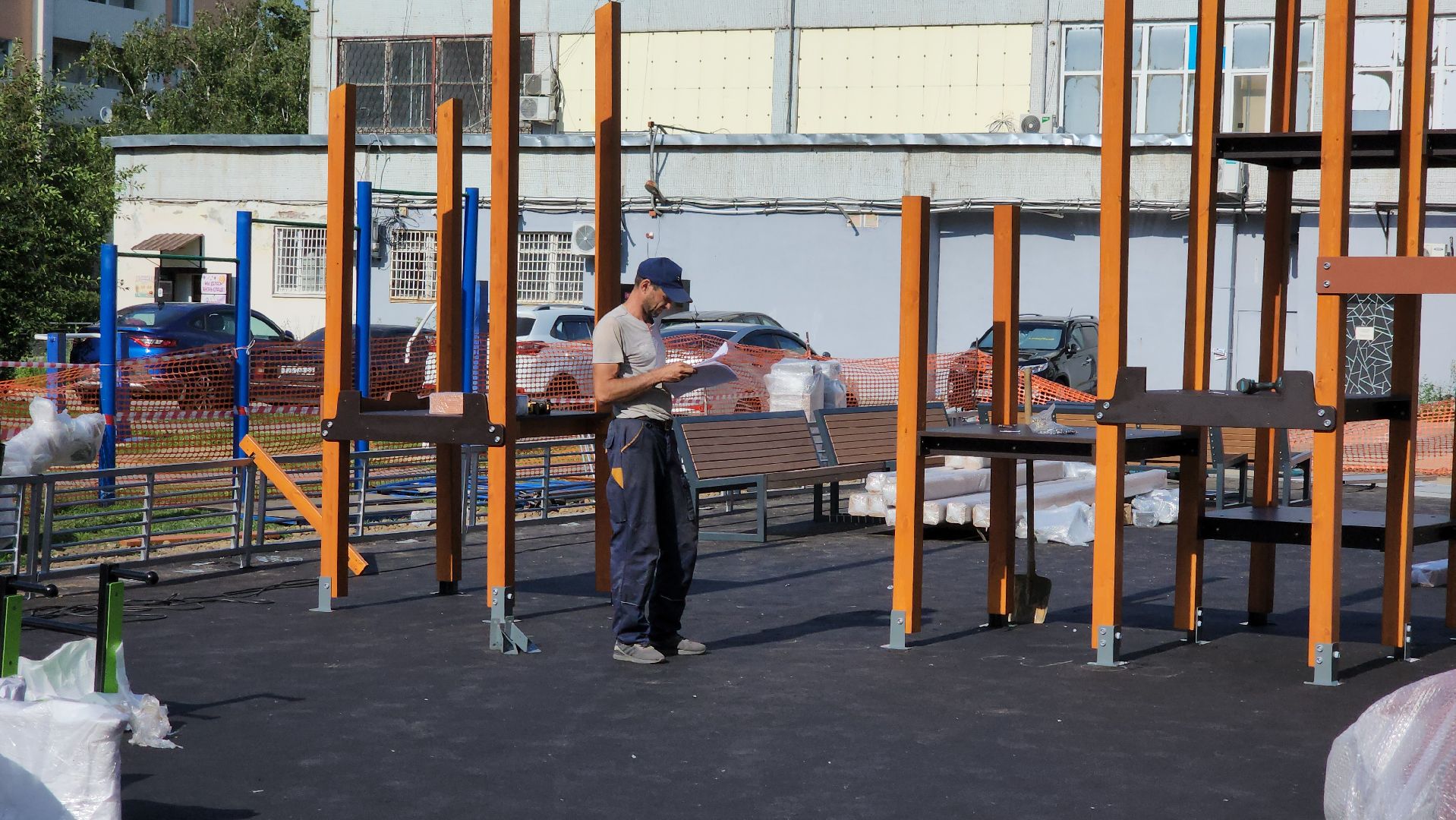 кашира, благоустройство, дети, детская площадка, спортивная площадка, губернаторская программа,