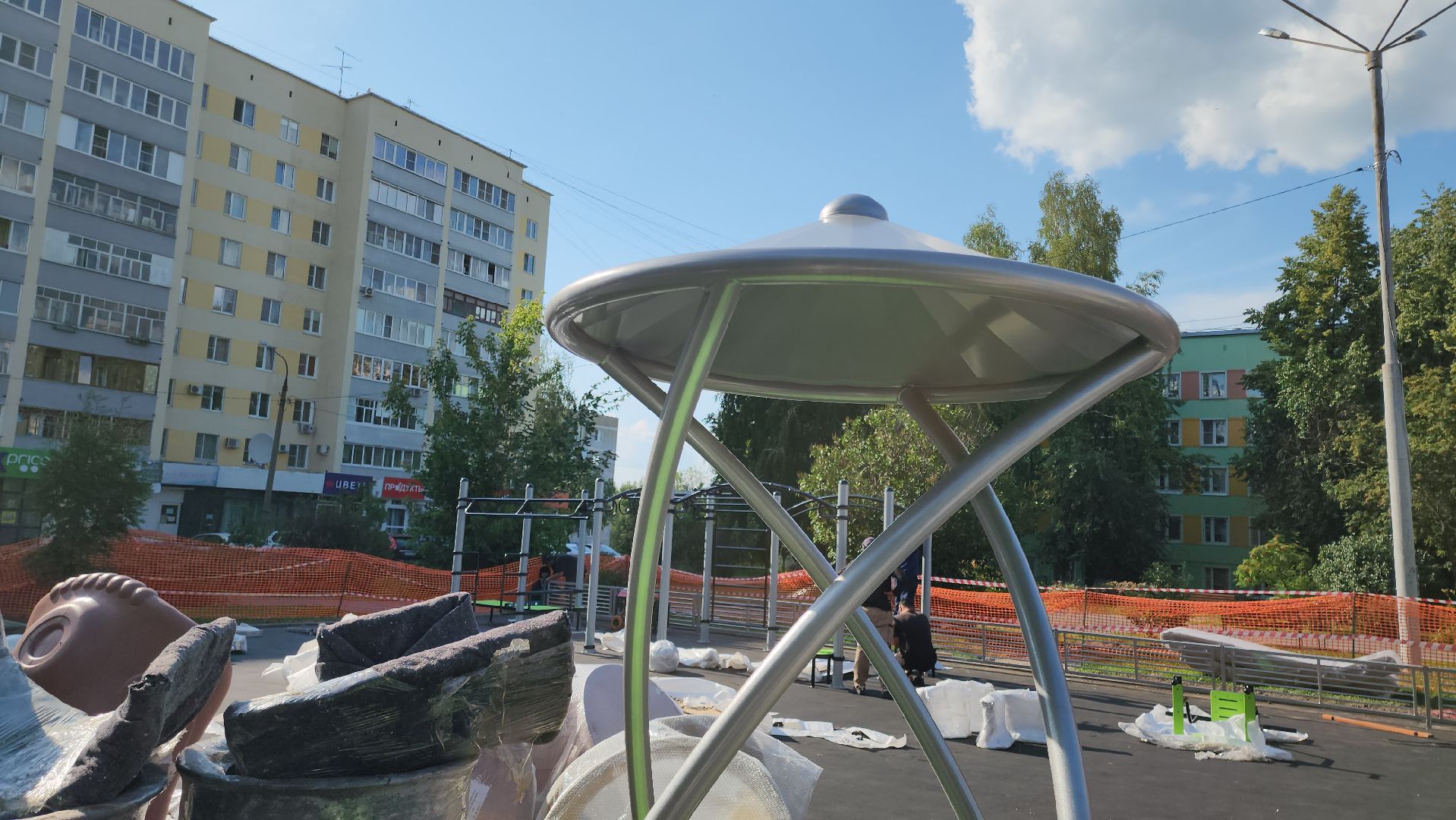 кашира, благоустройство, дети, детская площадка, спортивная площадка, губернаторская программа,