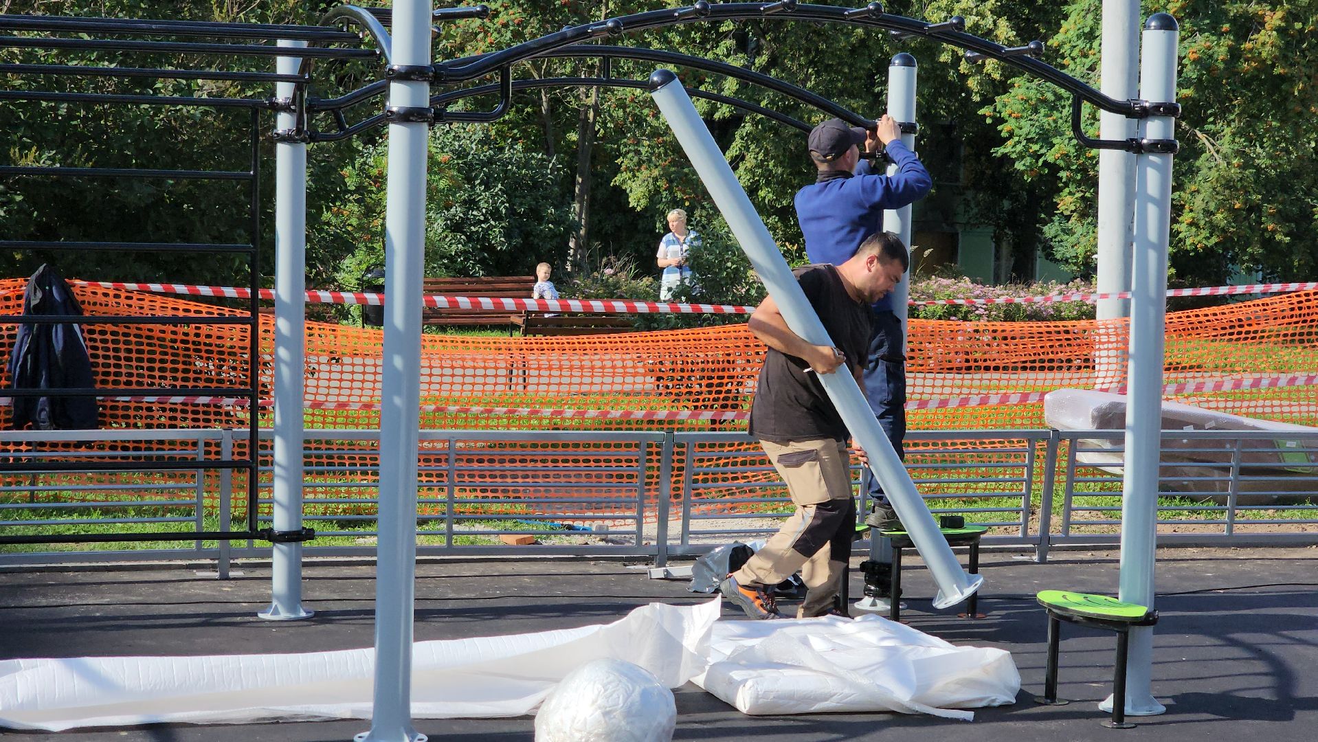 кашира, благоустройство, дети, детская площадка, спортивная площадка, губернаторская программа,