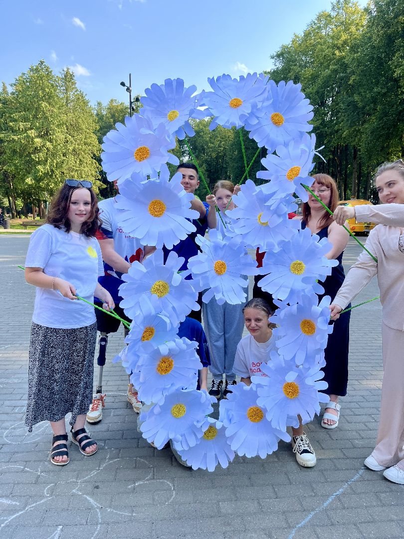 наро-фоминск, наро-фоминский городской округ, центральный парк наро-фоминска, ромашковое настроение, волонтеры подмосковья,