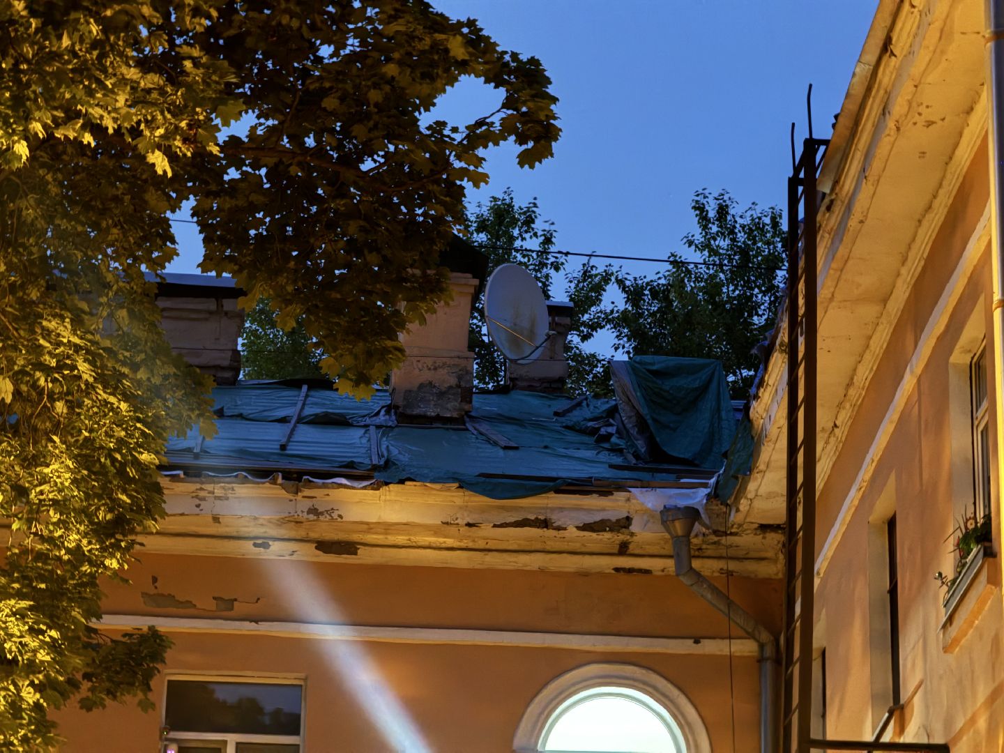 выездная администрация, ленинский городской округ, ремонт крыши ,