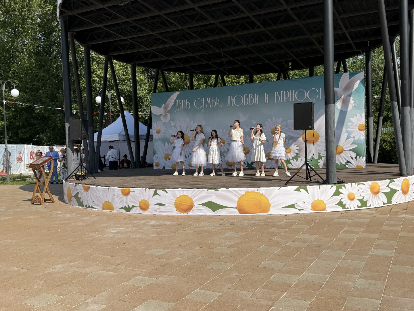 люберцы, праздник, центральный парк, день семьи, день семьи любви и верности,