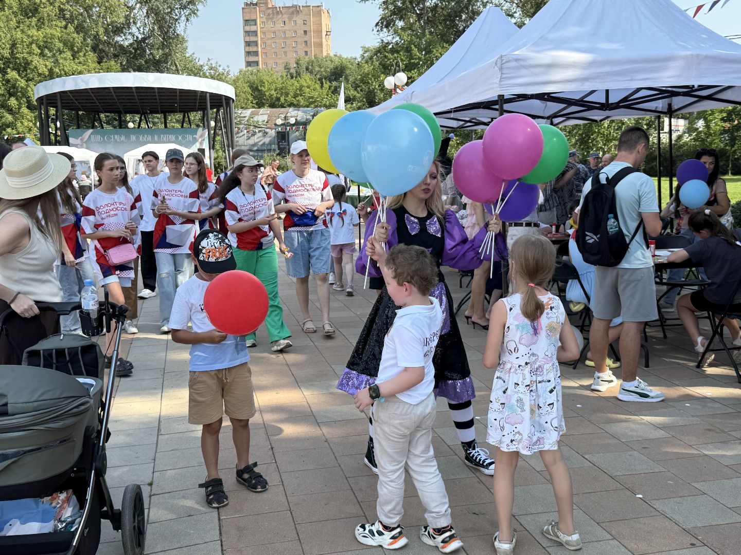 люберцы, праздник, центральный парк, день семьи, день семьи любви и верности,
