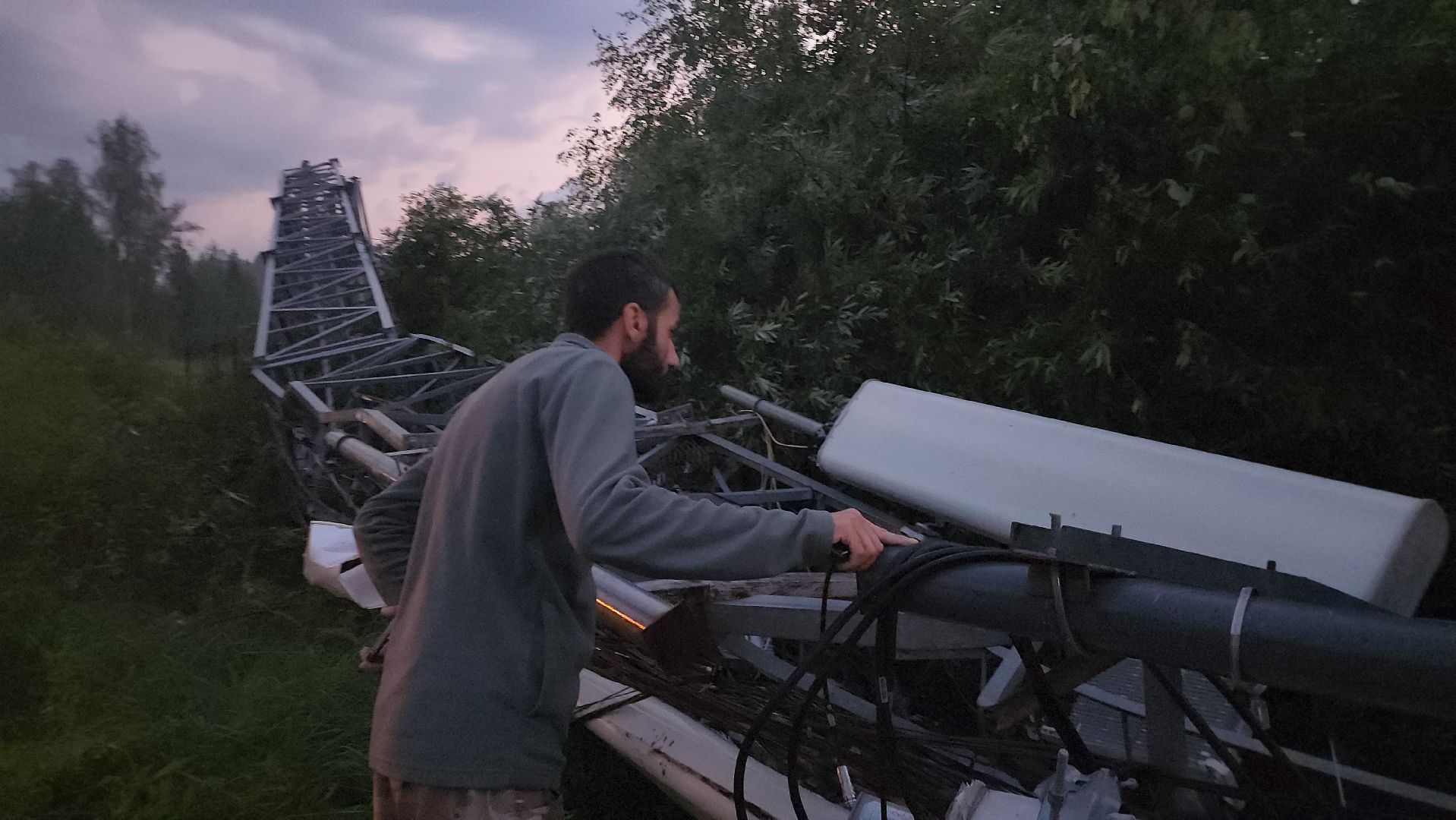 Истра , ЧП, Вышка сотовой связи, Катаклизм,