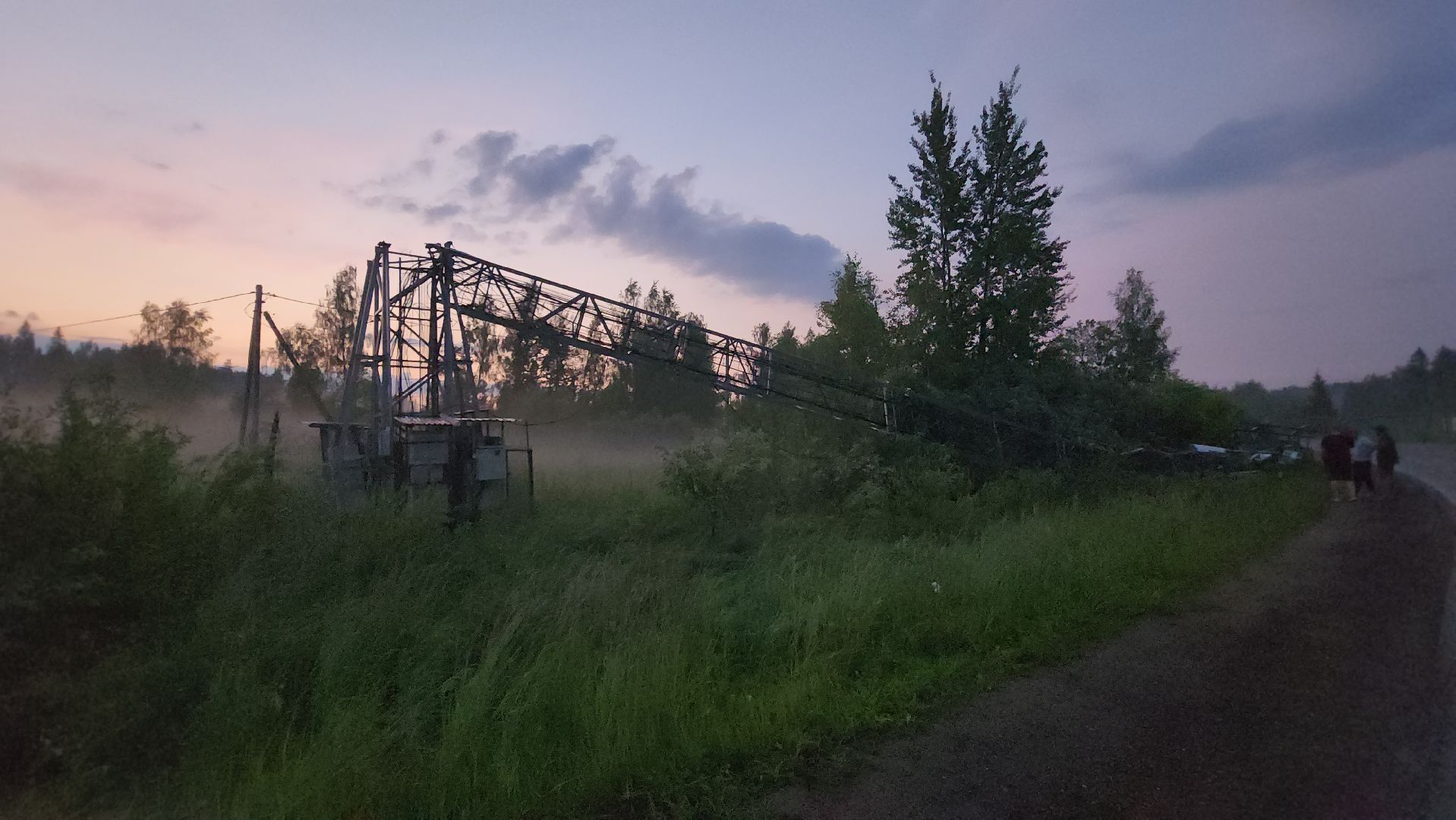 Истра , ЧП, Вышка сотовой связи, Катаклизм,